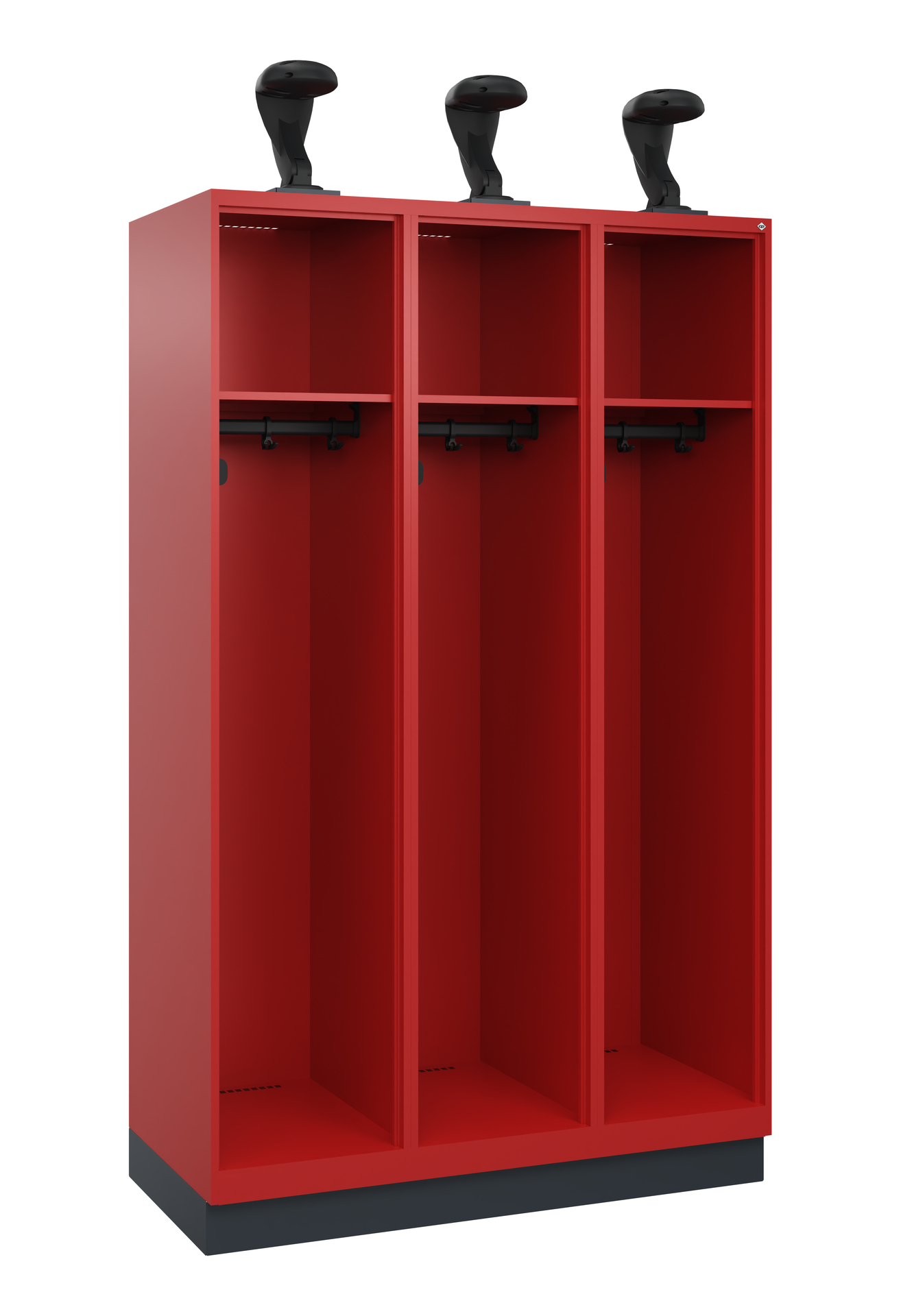 C+P Feuerwehrspind Expert, 4 Abteile, 1850x1200x50