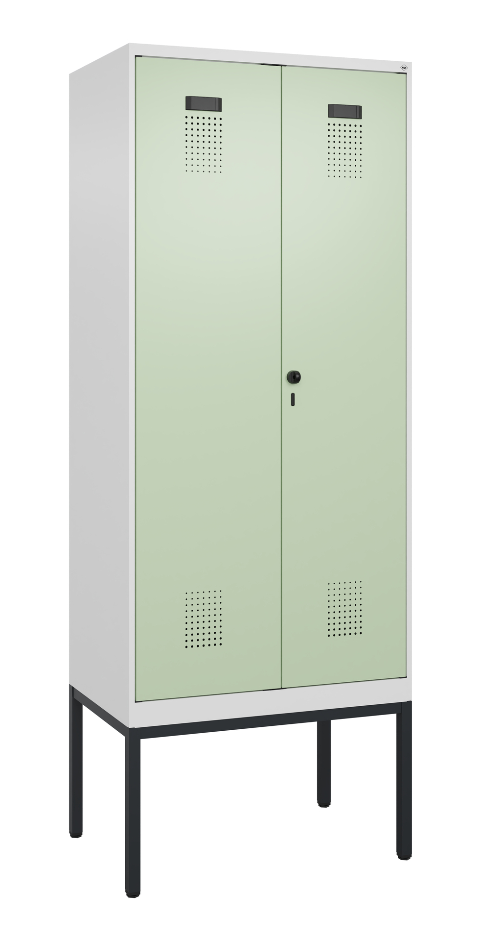 C+P PSA Doppel-Spind Evolo PLUS, Gestell, 2 Abteil