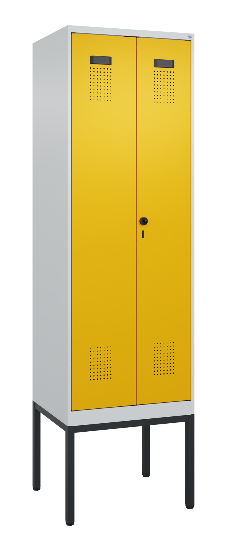 C+P PSA Doppel-Spind Evolo PLUS, Gestell, 2 Abteil