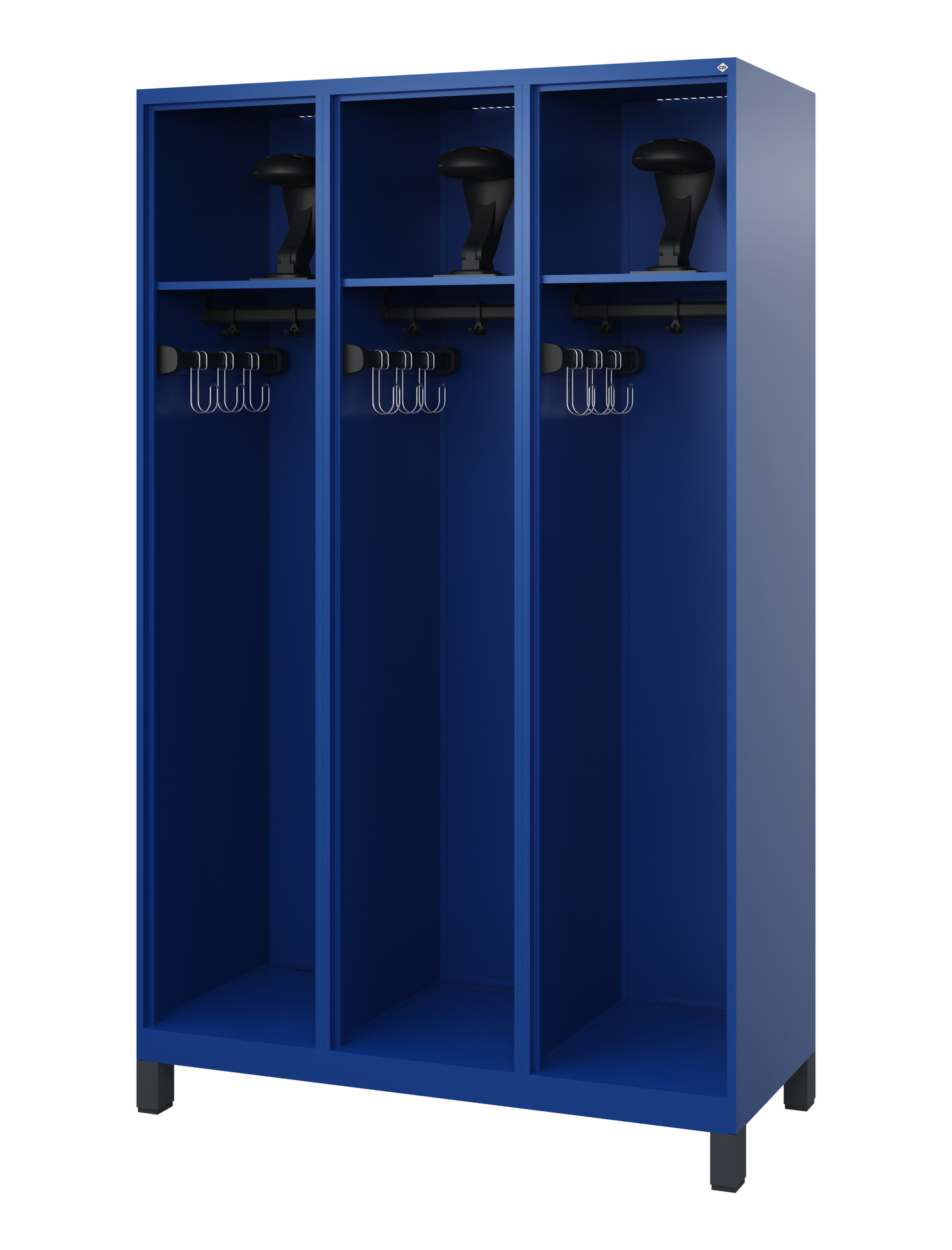 C+P Feuerwehrspind Expert, 4 Abteile, 1850x1200x50