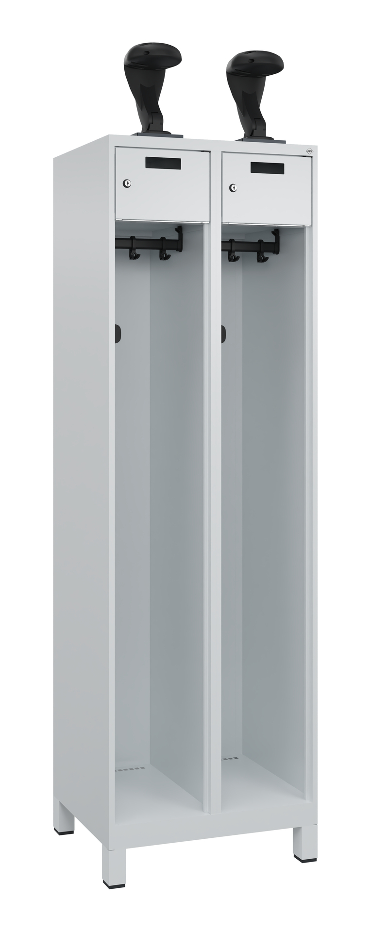 C+P Feuerwehrspind Praktus, 2 Abteile, 1850x600x50