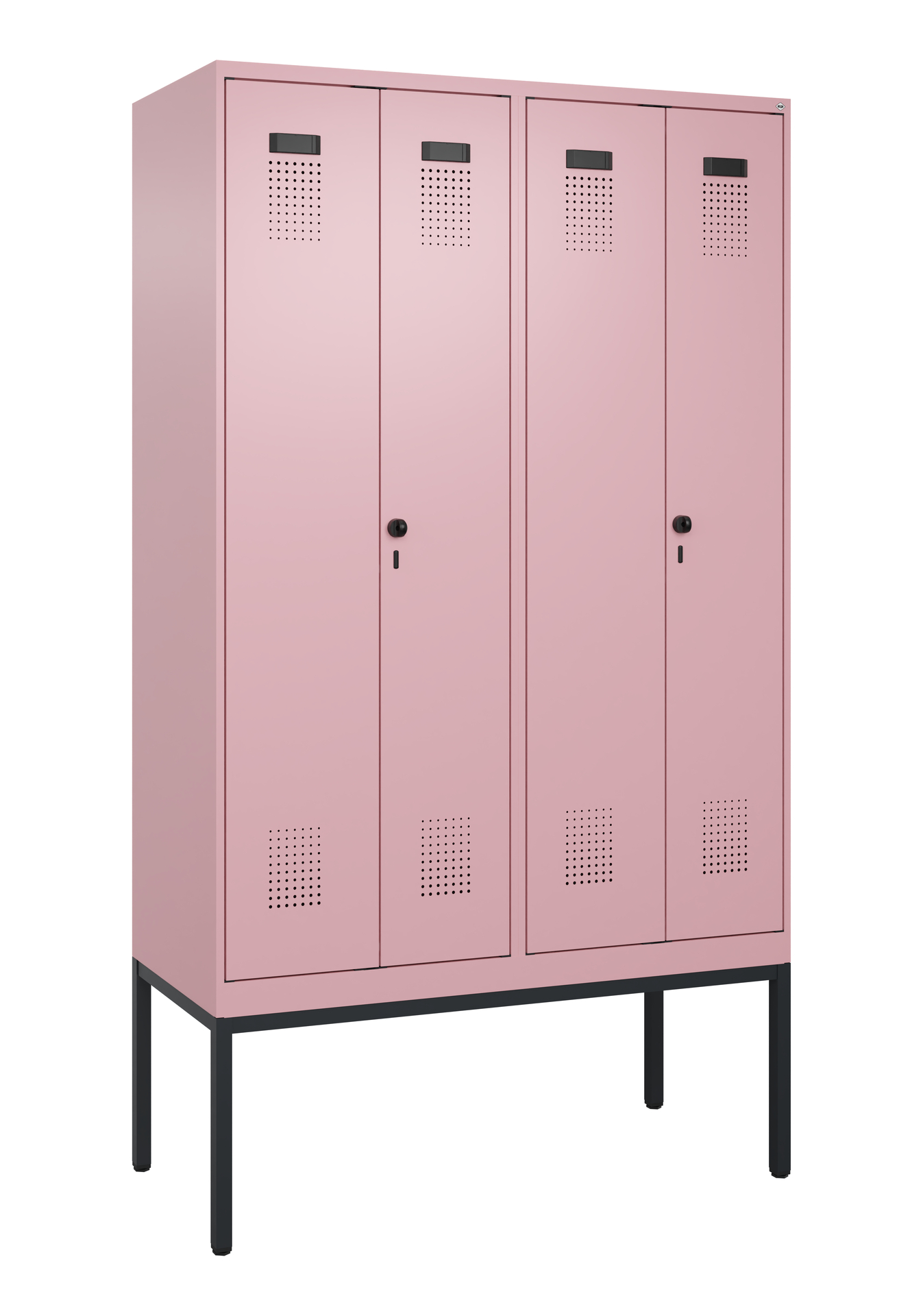 C+P PSA Doppel-Spind Evolo PLUS, Gestell, 4 Abteil