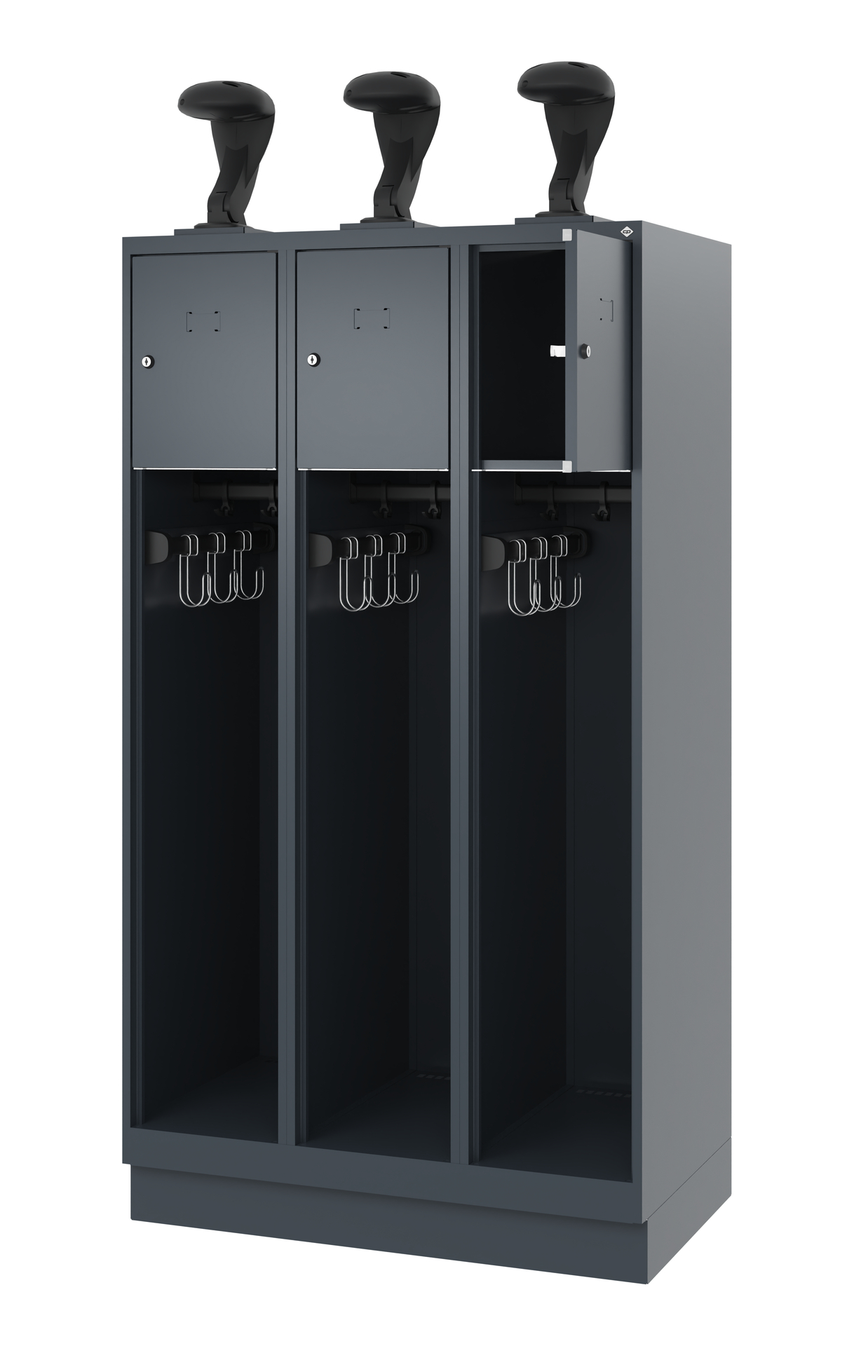 C+P Feuerwehrspind YOUNGSTER, 3 Abteile, H1530B300