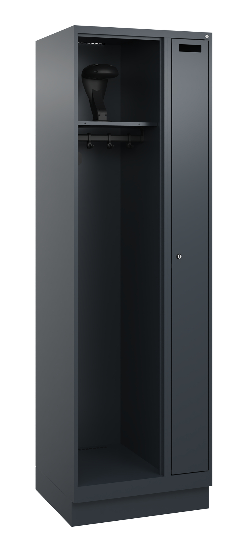 C+P Feuerwehrspind Kombi, 1 Abteil, 1850x600x500mm