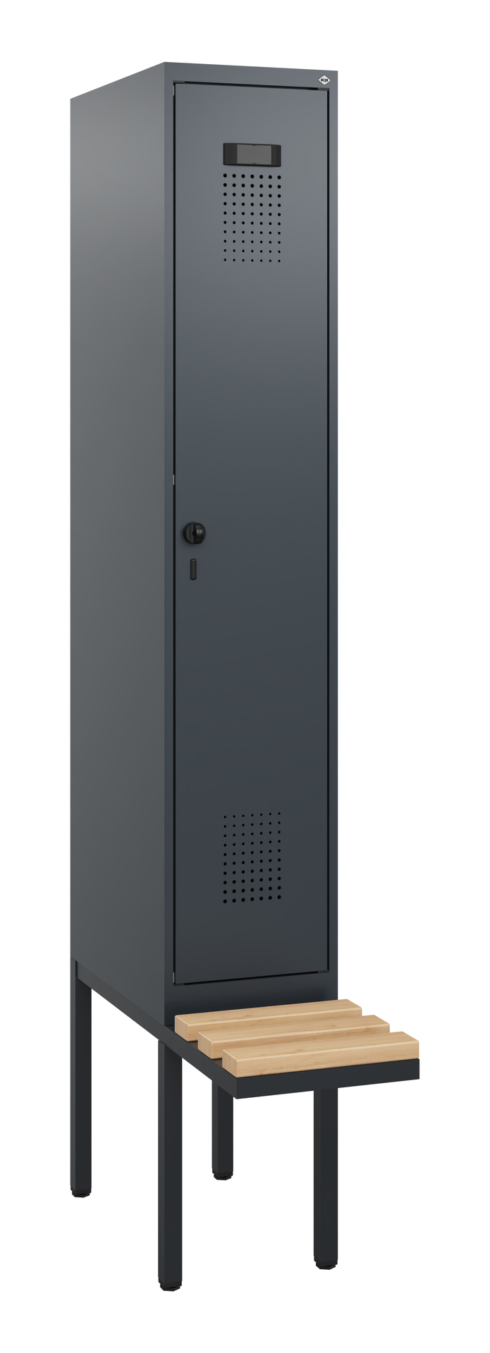 C+P Spind Evolo PLUS, Bank, 1 Abteil, 1950x300x815