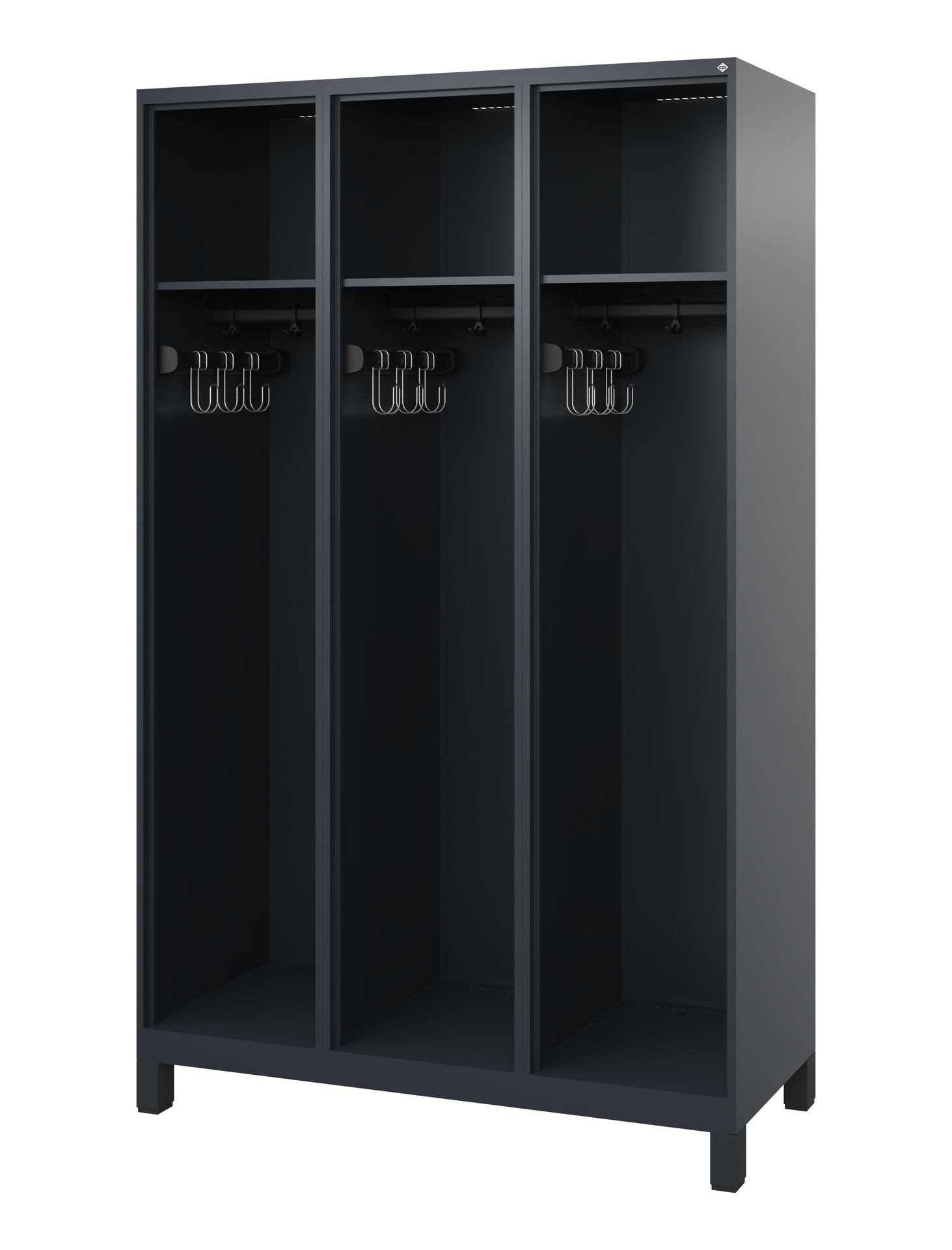 C+P Feuerwehrspind Expert, 4 Abteile, 1850x1200x50