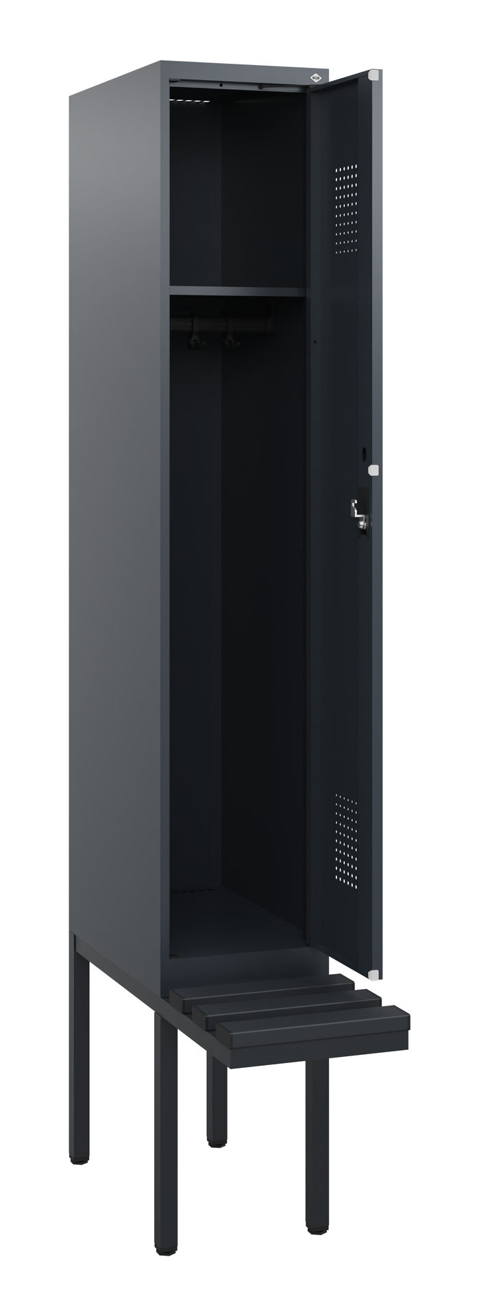 C+P Spind Evolo PLUS, Bank, 1 Abteil, 1950x300x815