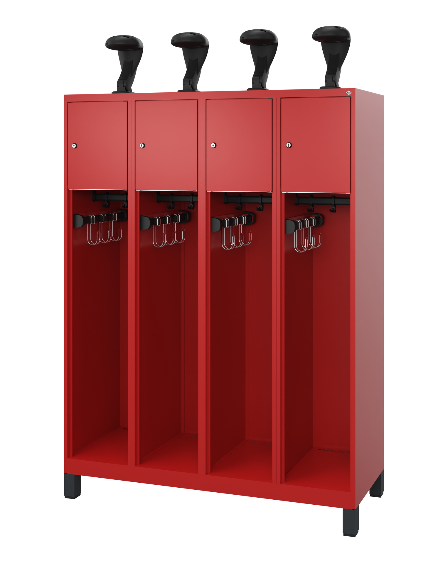 C+P Feuerwehrspind Youngster, 4 Abteile, 1530x1200