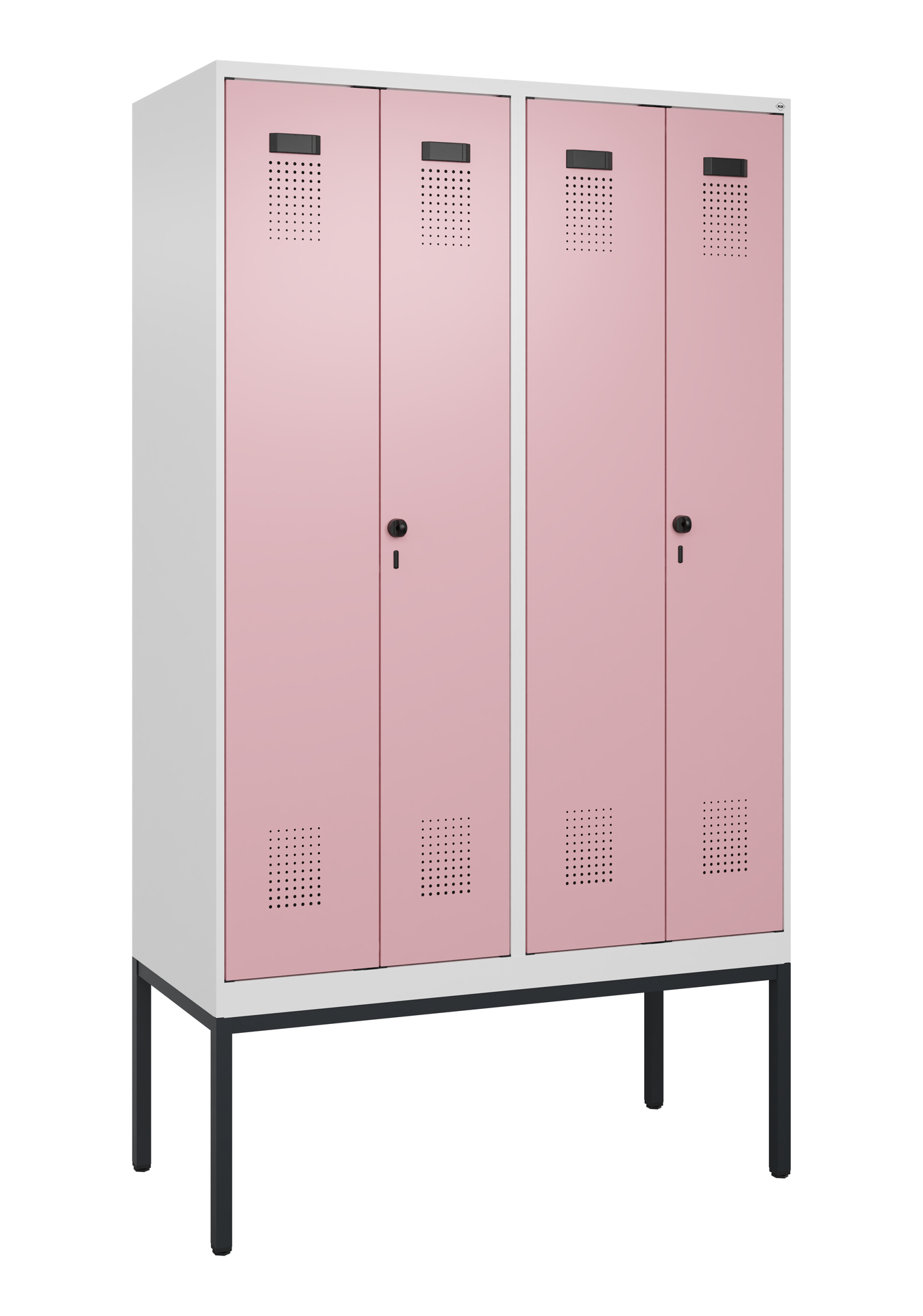 C+P PSA Doppel-Spind Evolo PLUS, Gestell, 4 Abteil