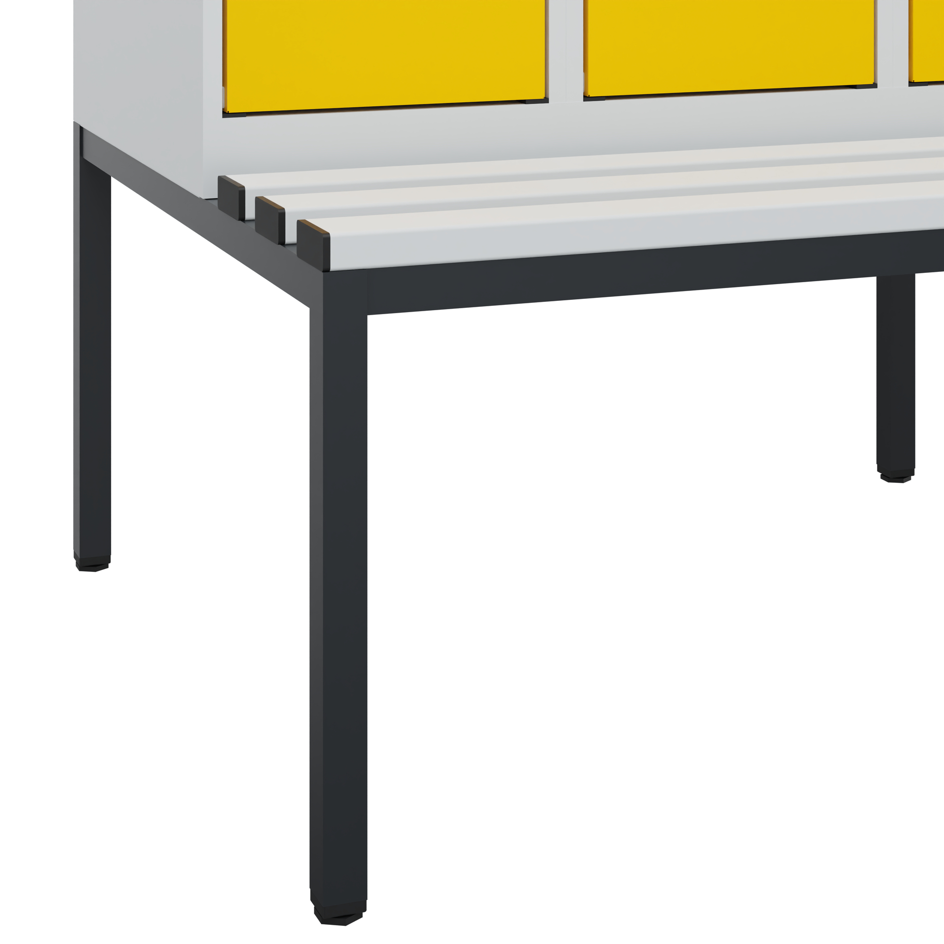 C+P Doppelstock-Spind Evolo PLUS, Bank, 6 Fächer, 