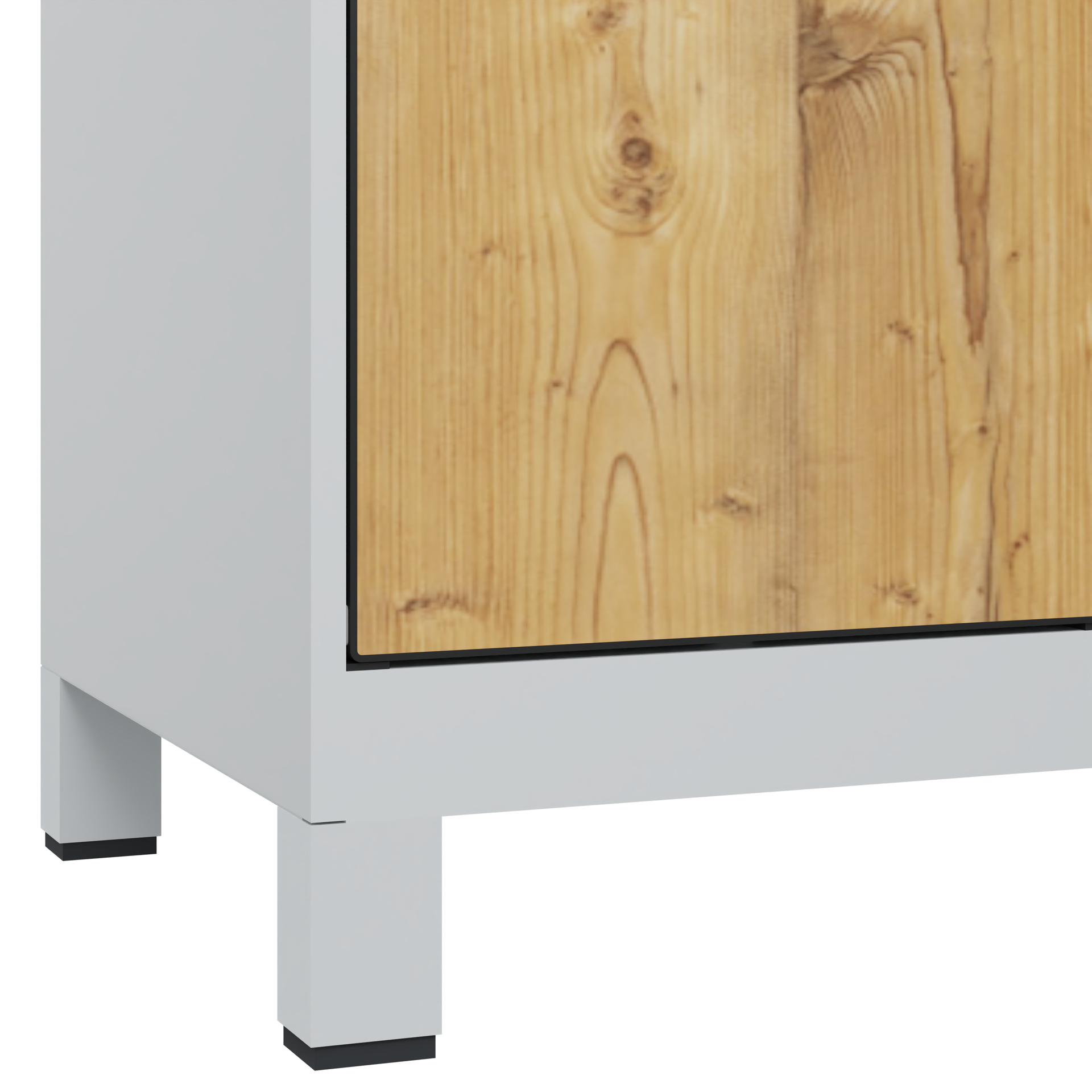 C+P Schlie�fachschrank Evolo PLUS, F��e, 5 F�cher, 1950x400x500mm
