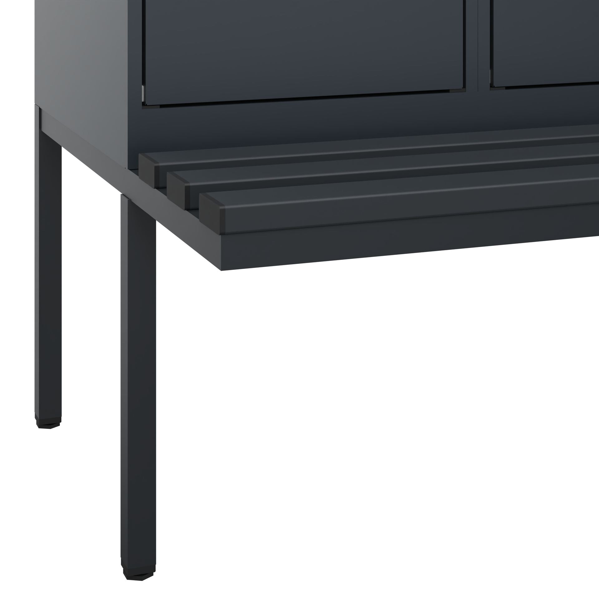 C+P Spind Evolo PLUS, Bank, 2 Abteile, 1950x800x81
