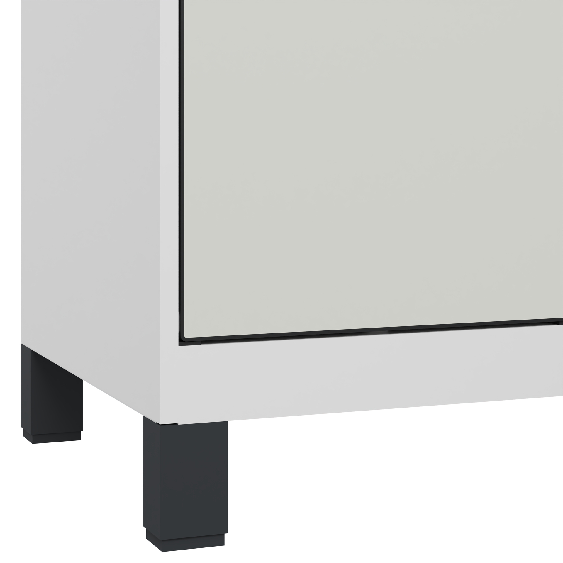 C+P Schlie�fachschrank Evolo PLUS, F��e, 12 F�cher, 1950x1200x500mm