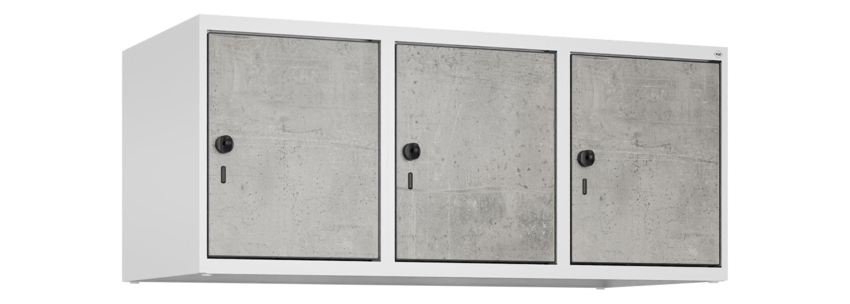 C+P Aufsatzschrank Evolo PLUS, 3 Abteile, 500x1200x500mm