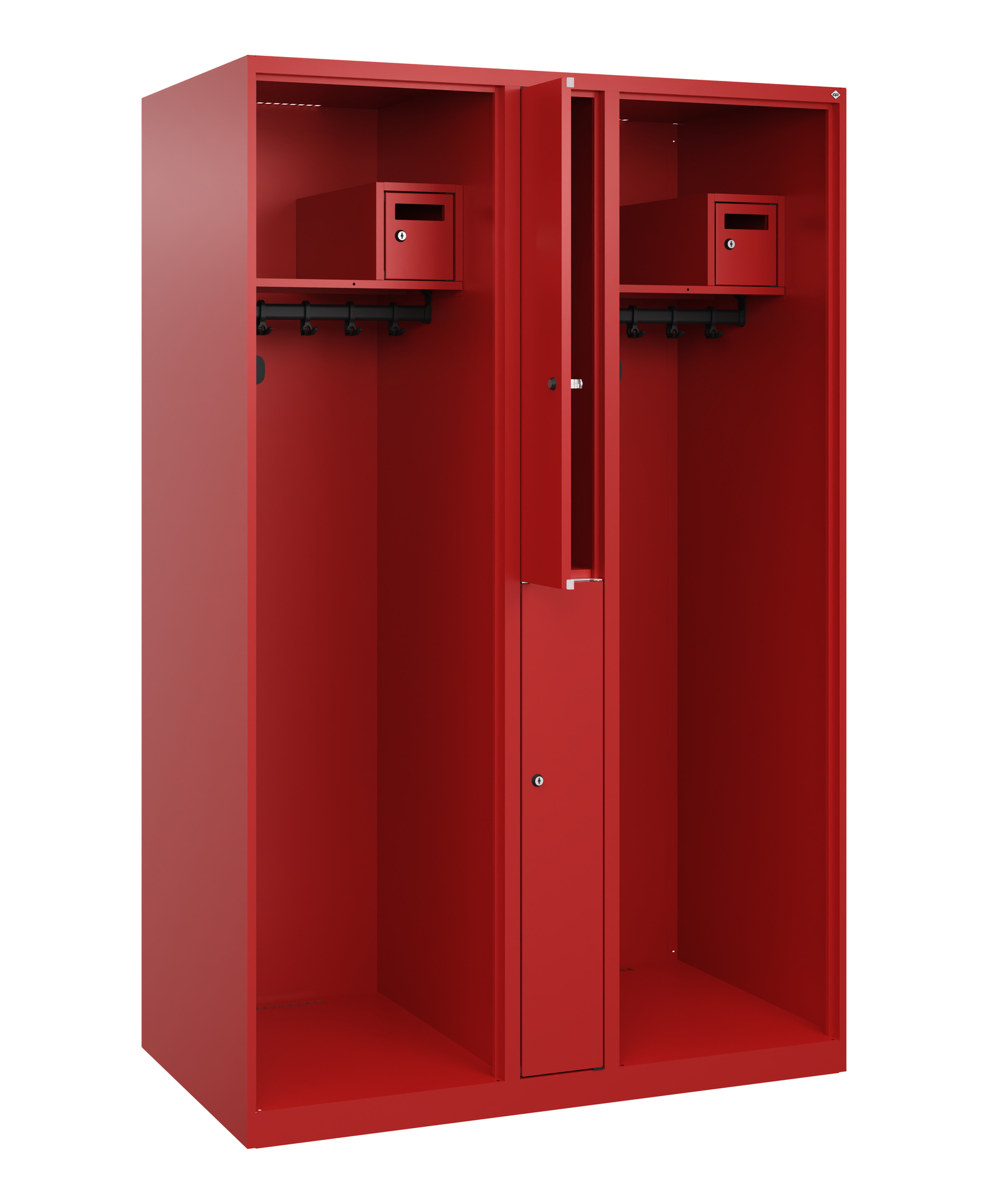 C+P Feuerwehrspind Maxi, 2 Fächer, 1850x1200x600mm