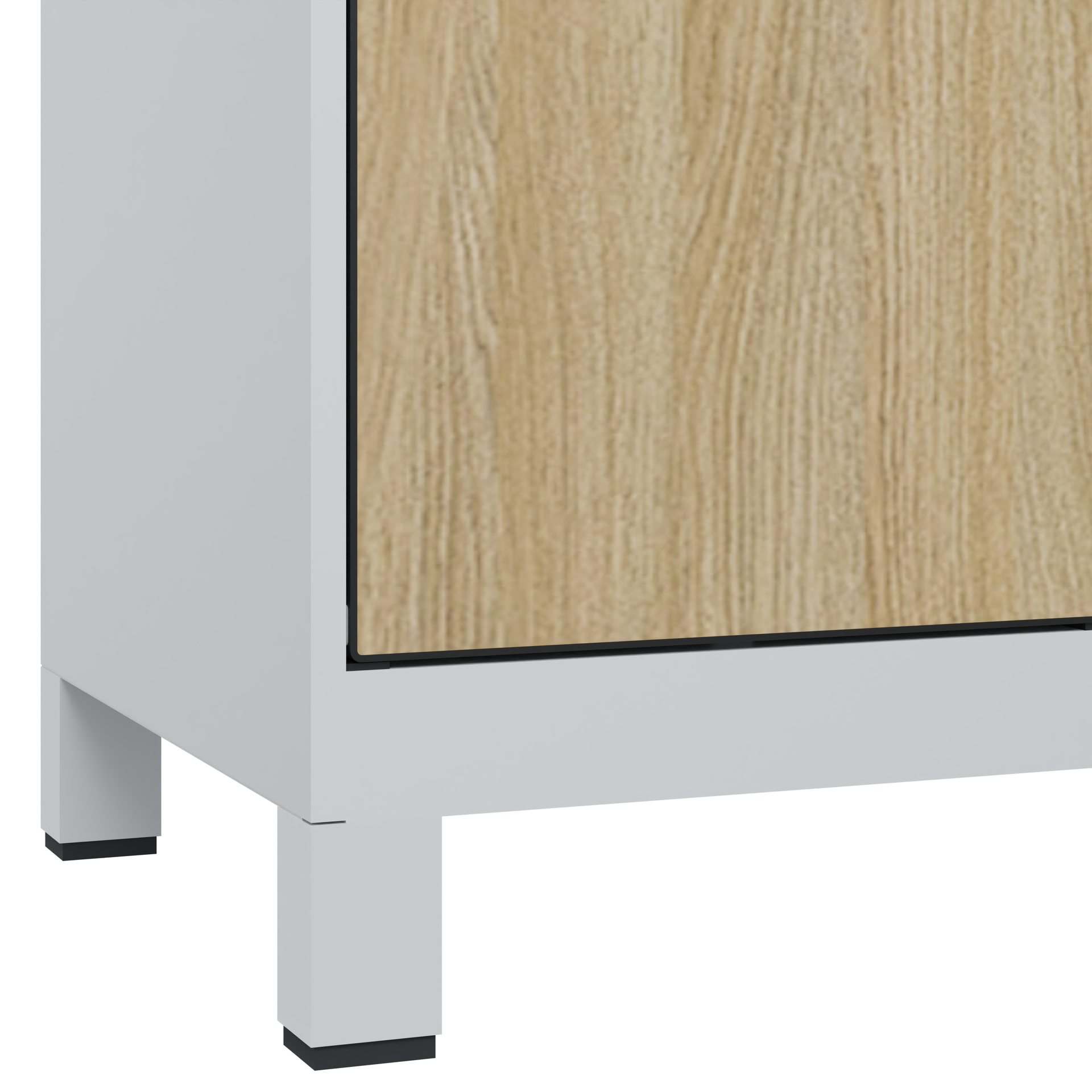 C+P Schlie�fachschrank Evolo PLUS, F��e, 5 F�cher, 1950x400x500mm