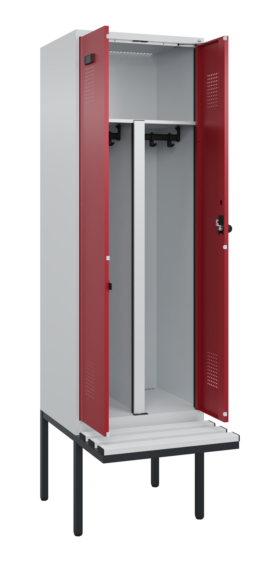 C+P PSA Doppel-Spind Evolo PLUS, Bank, 2 Abteile, 