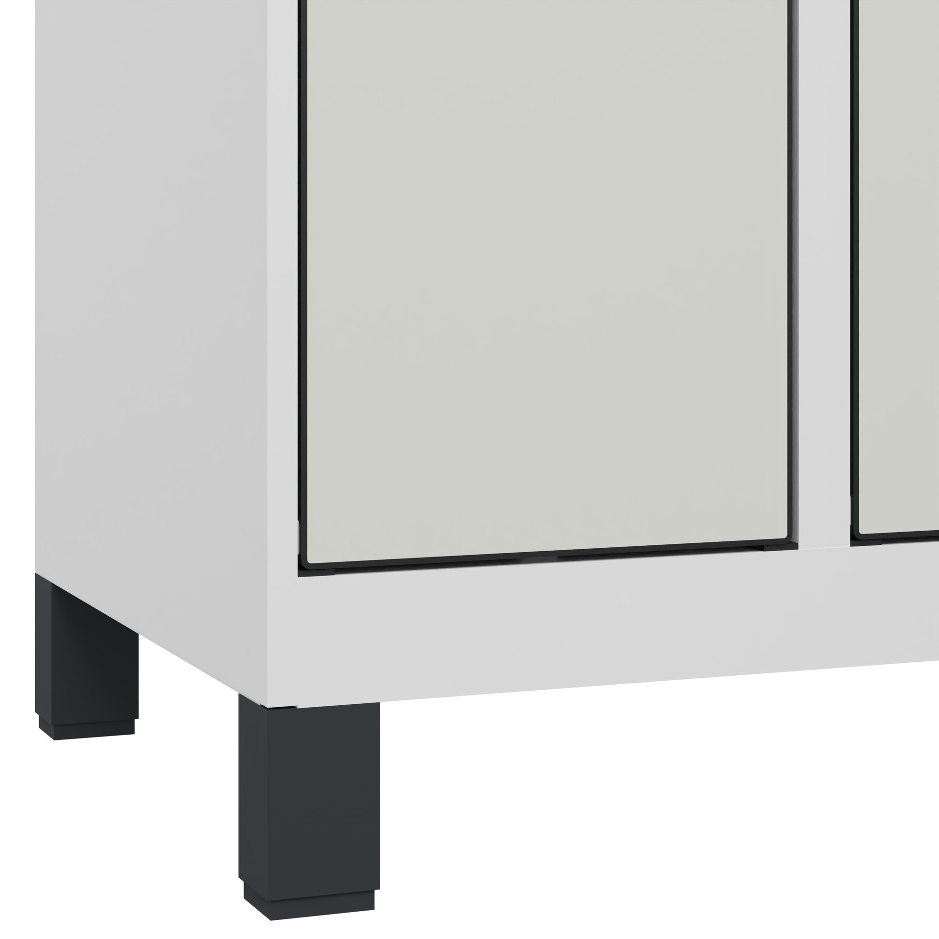 C+P Schlie�fachschrank Evolo PLUS, F��e, 12 F�cher, 1950x900x500mm