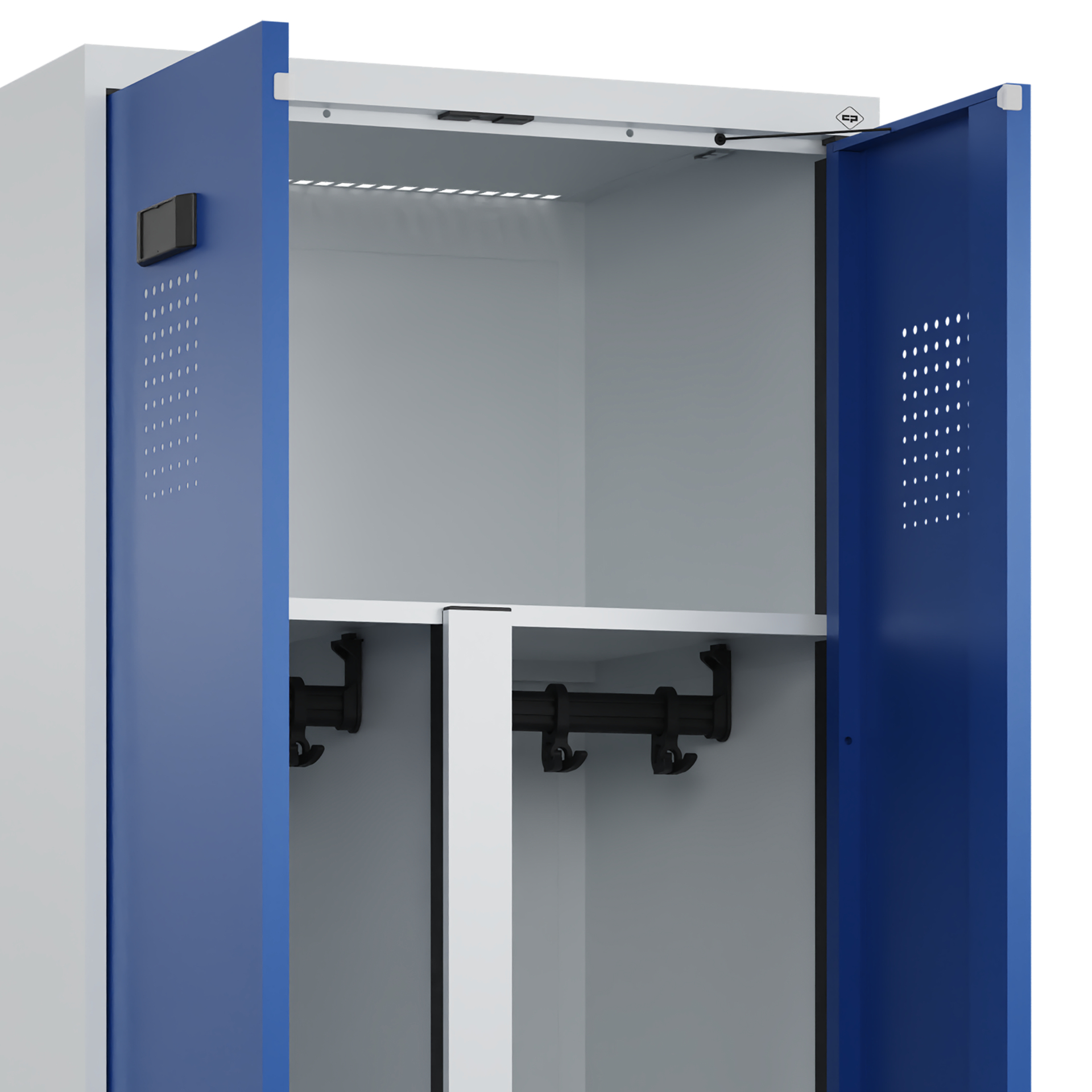 C+P PSA Doppel-Spind Evolo PLUS, Gestell, 4 Abteil