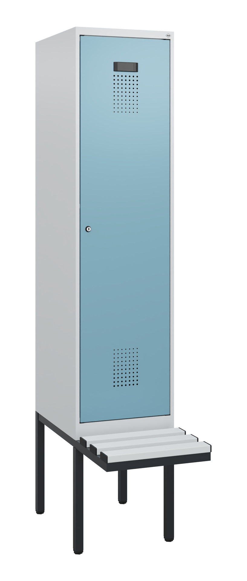 C+P Spind Evolo PLUS, Bank, 1 Abteil, 1950x400x815