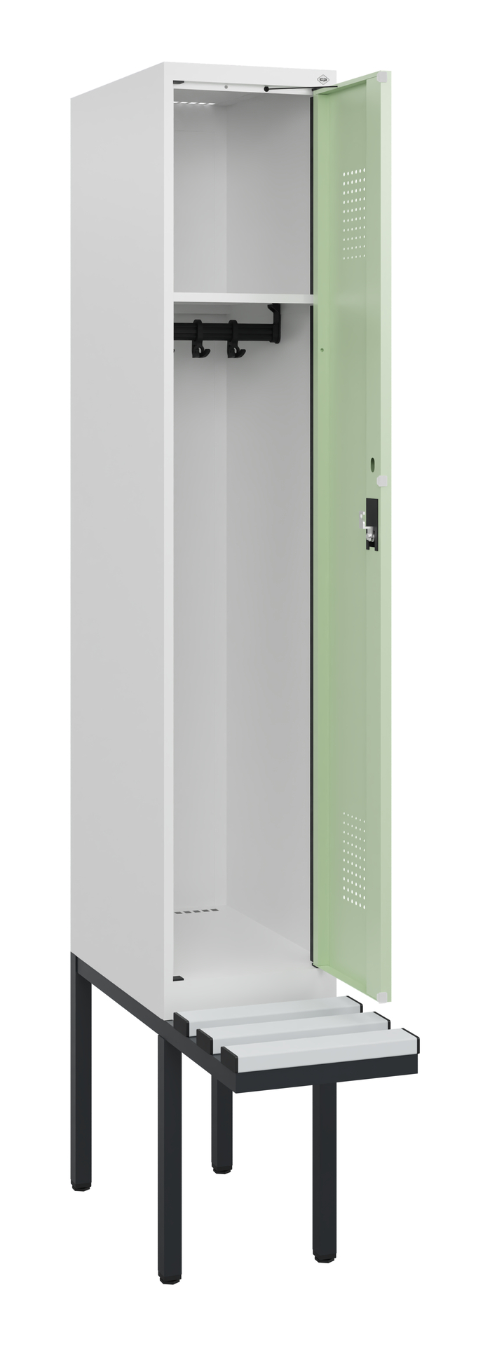 C+P Spind Evolo PLUS, Bank, 1 Abteil, 1950x300x815