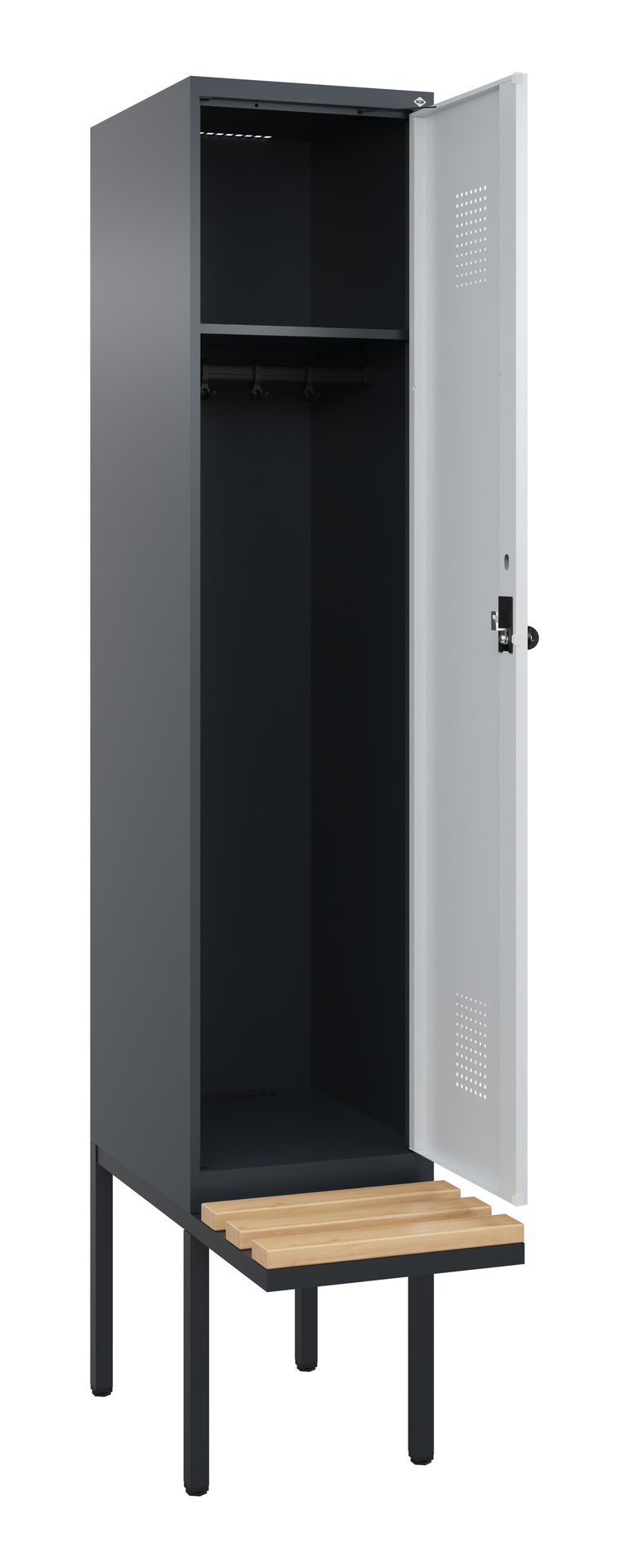 C+P Spind Evolo PLUS, Bank, 1 Abteile, 2120x400x81