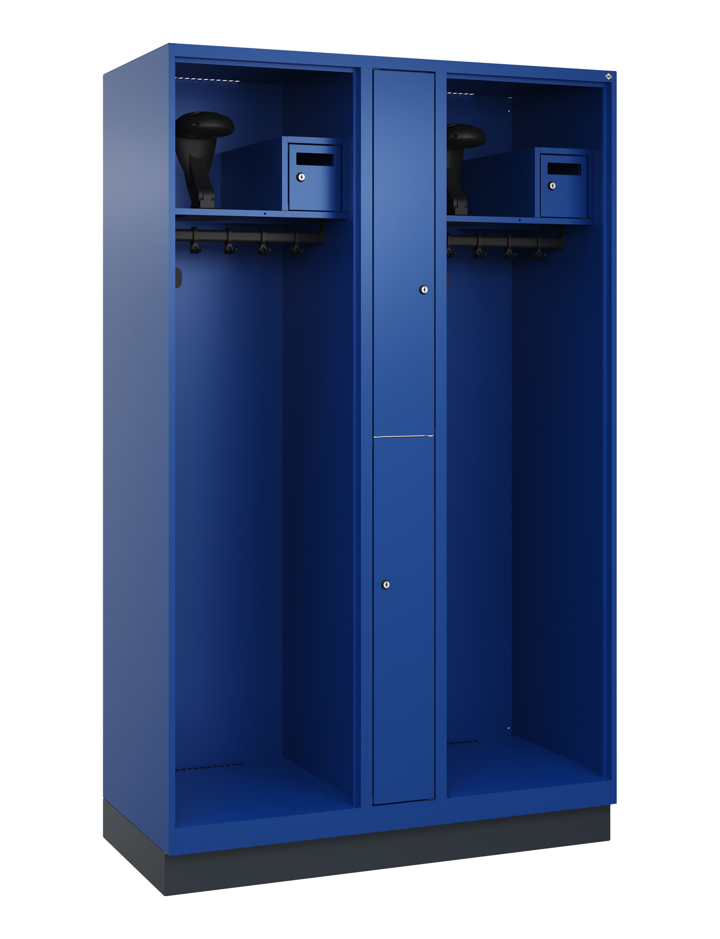 C+P Feuerwehrspind Maxi, 2 Fächer, 1850x1200x500mm