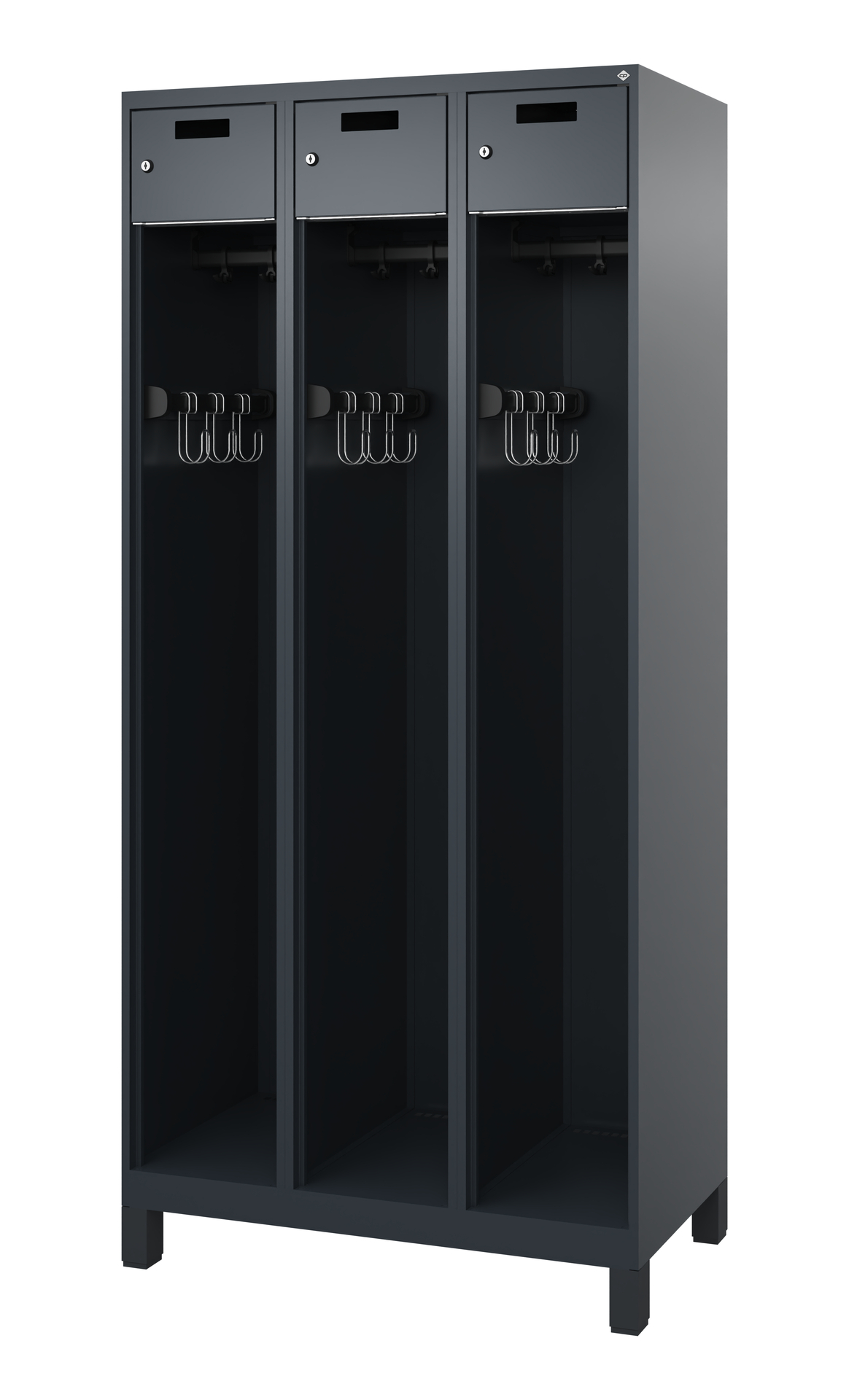 C+P Feuerwehrspind Praktus, 3 Abteile, 1850x900x50