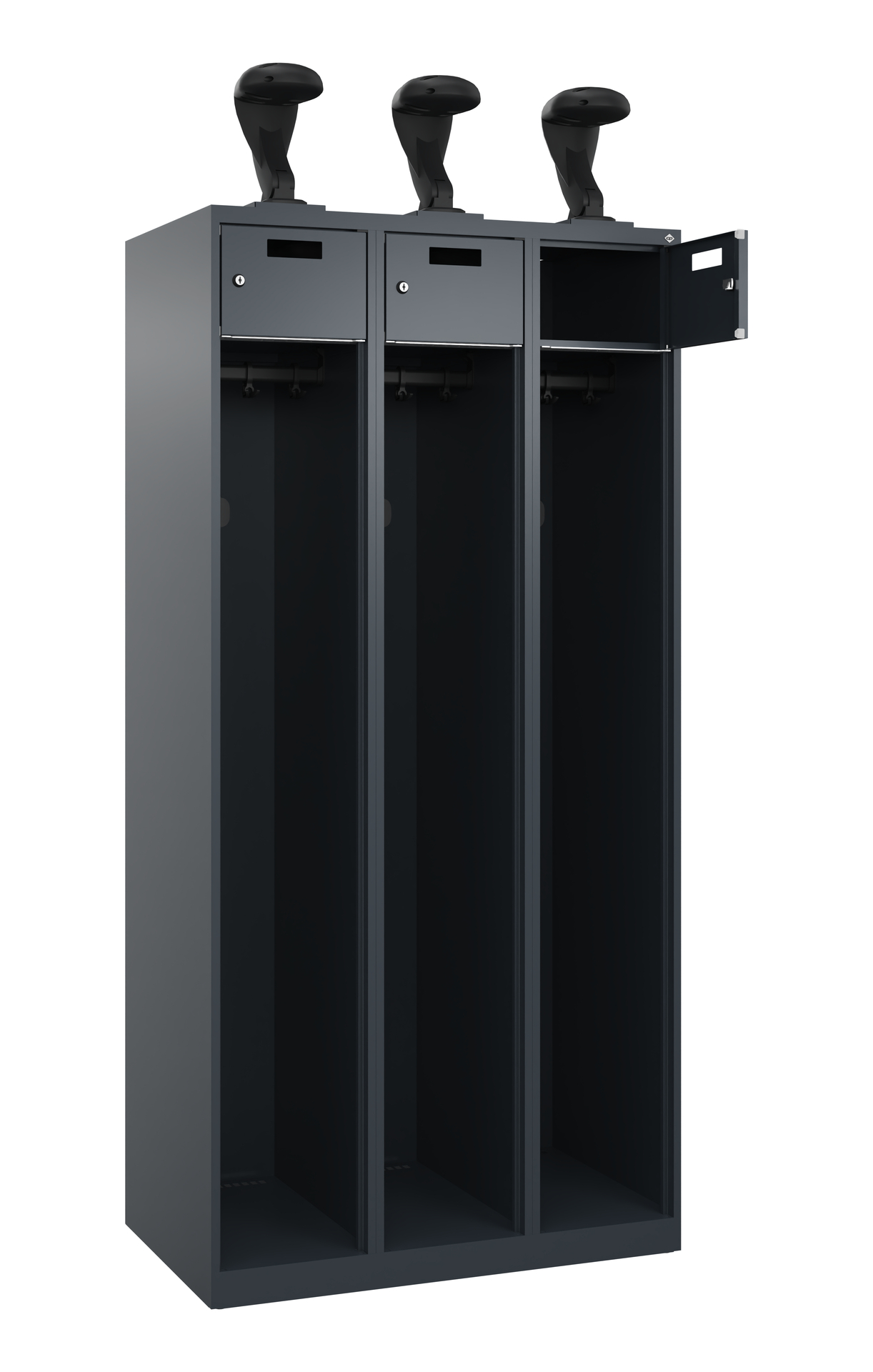 C+P Feuerwehrspind Praktus, 3 Abteile, 1850x900x50