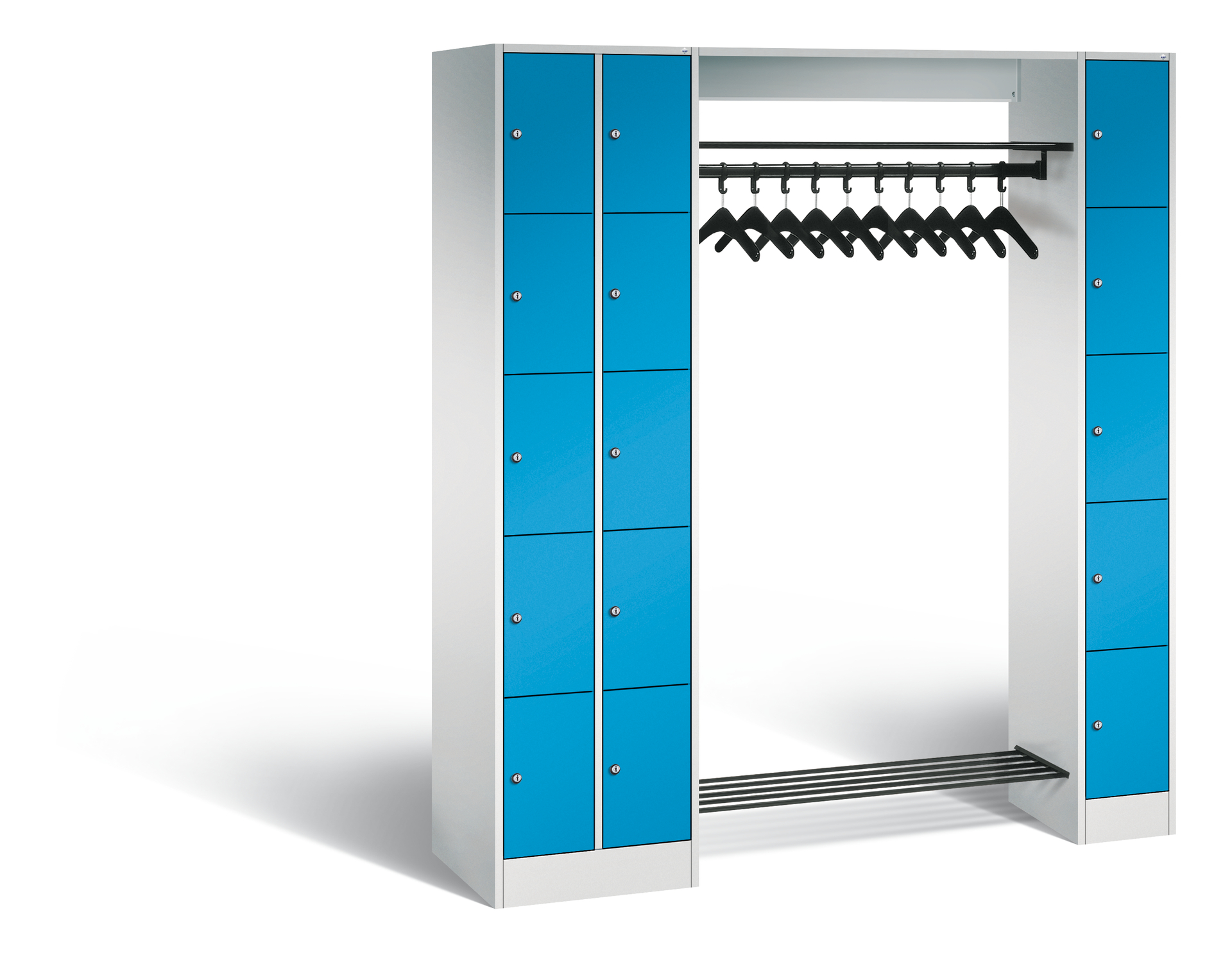 C+P Offene Garderobe, H1950xB2100xT480mm