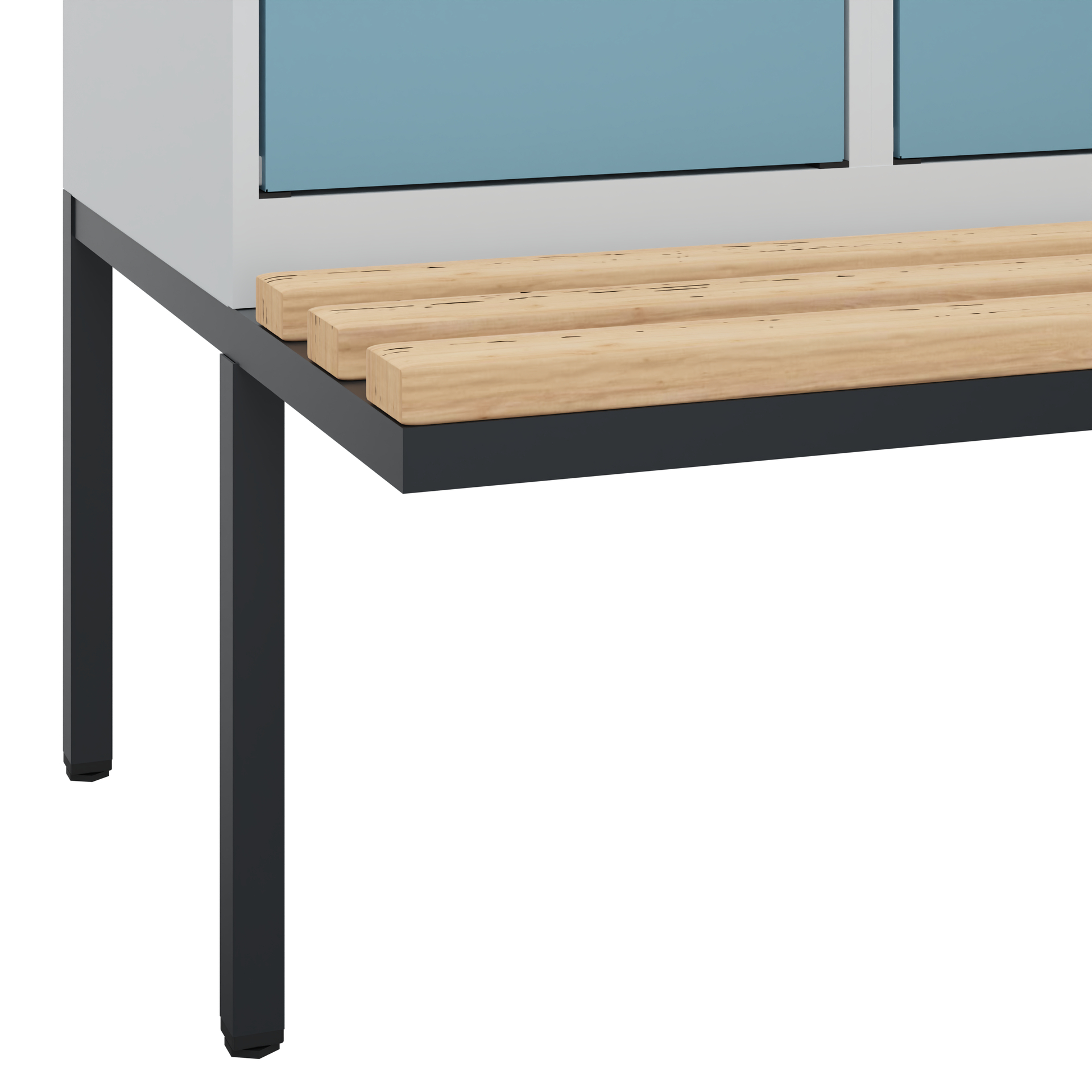 C+P Spind Evolo PLUS, Bank, 3 Abteile, 2120x1200x8
