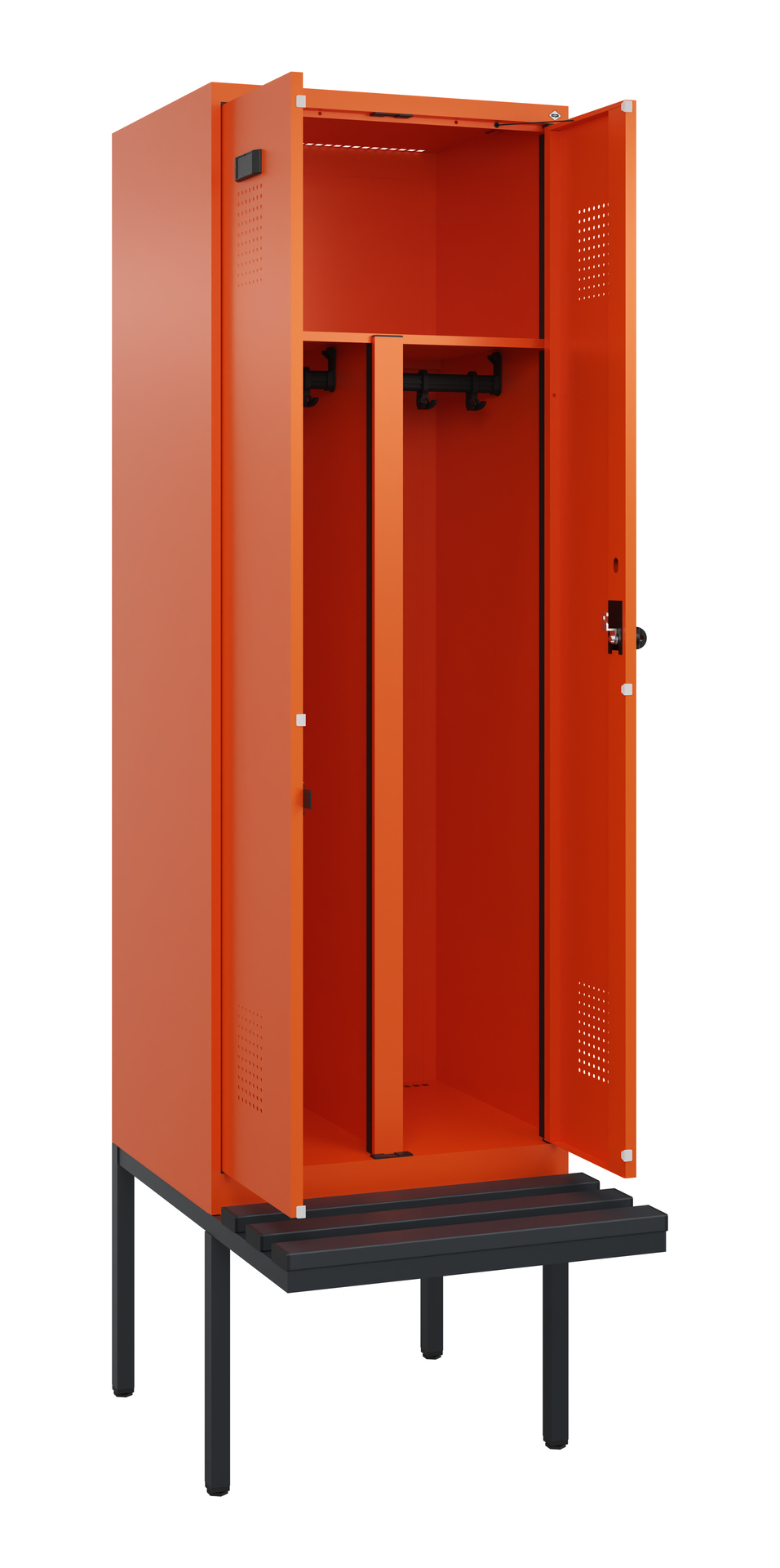 C+P PSA Doppel-Spind Evolo PLUS, Bank, 2 Abteile, 
