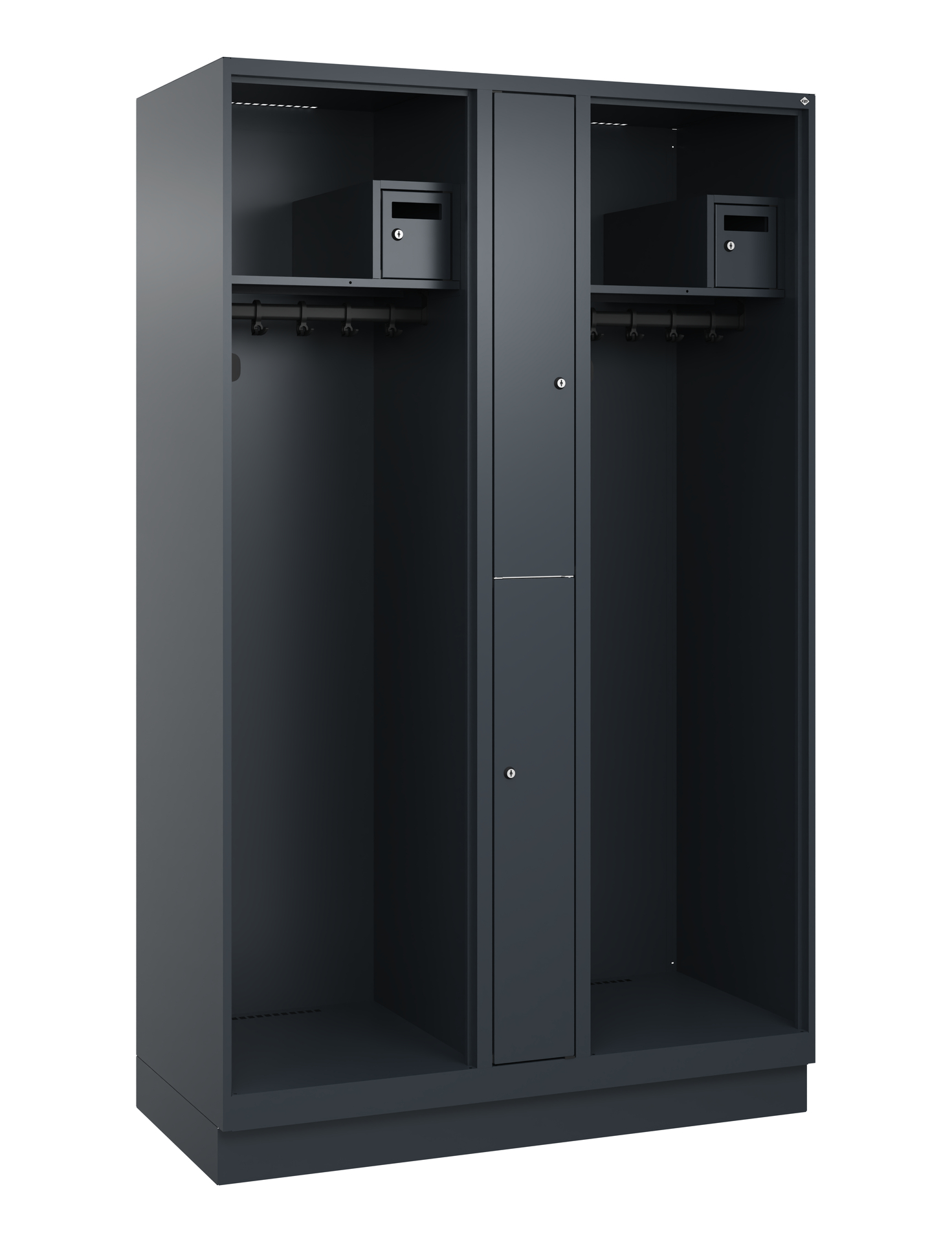 C+P Feuerwehrspind Maxi, 2 Fächer, 1850x1200x500mm