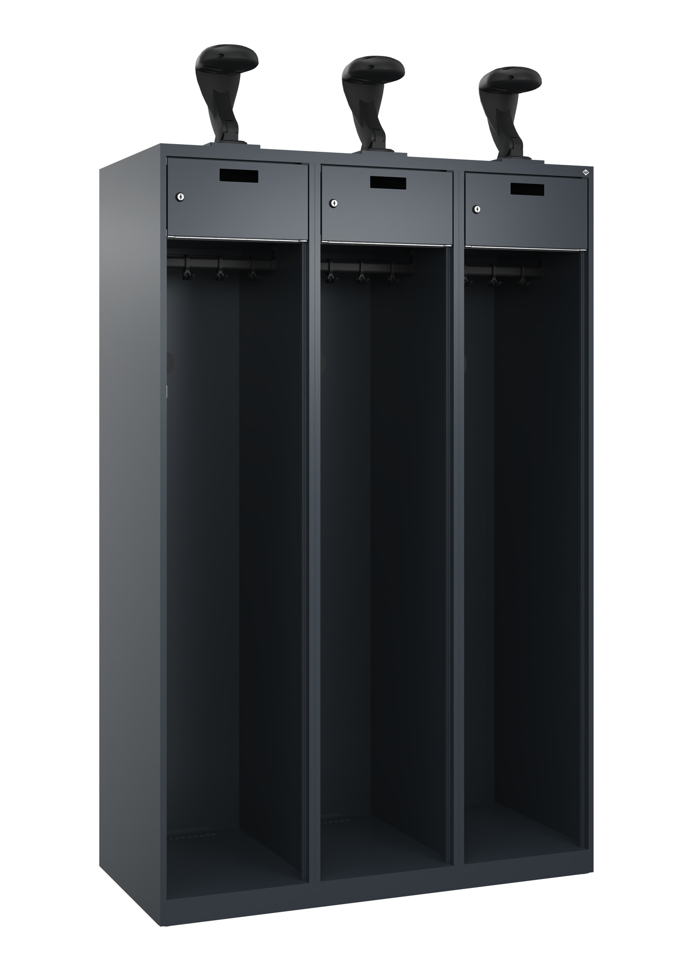 C+P Feuerwehrspind Praktus, 3 Abteile, 1850x1200x5