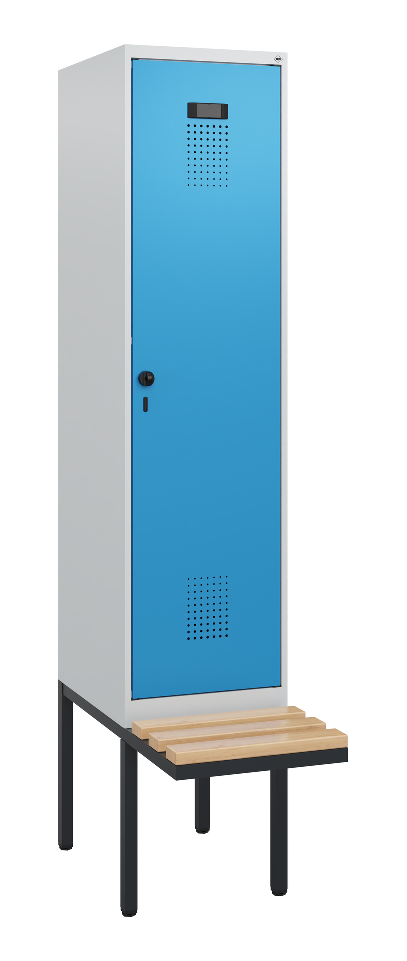 C+P Spind Evolo PLUS, Bank, 1 Abteil, 1950x400x815