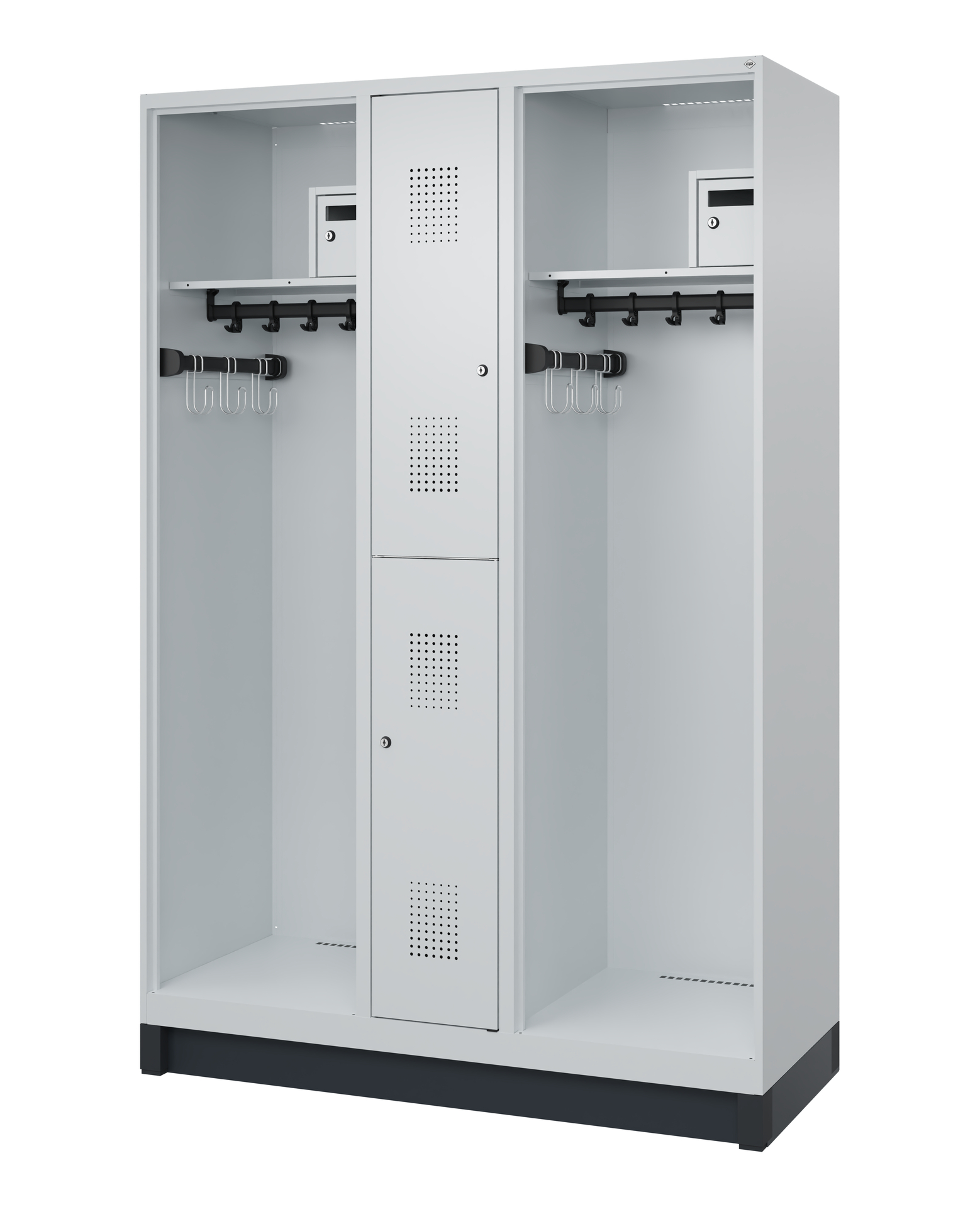C+P Feuerwehrspind Maxi, 2 Fächer, 1850x1300x500mm