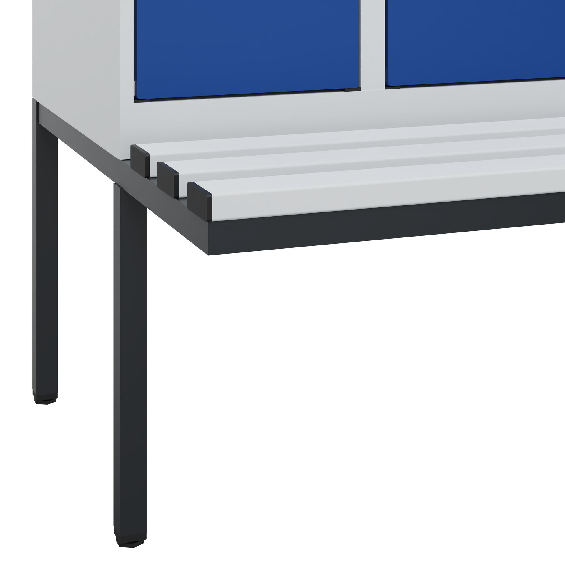 C+P Spind Evolo PLUS, Bank, 3 Abteile, 1950x900x81
