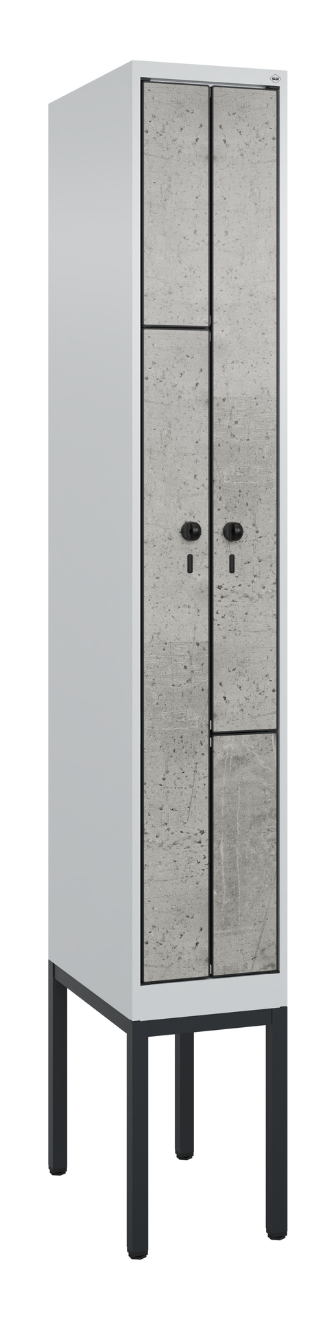 C+P Z-Spind Evolo PLUS, Gestell, 2 F�cher, 2120x300x500mm