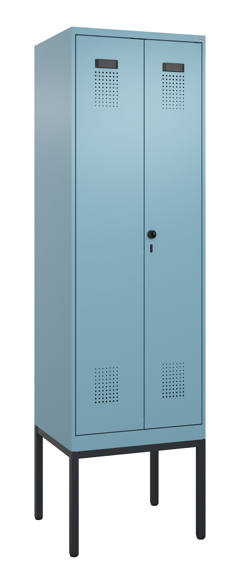 C+P PSA Doppel-Spind Evolo PLUS, Gestell, 2 Abteil