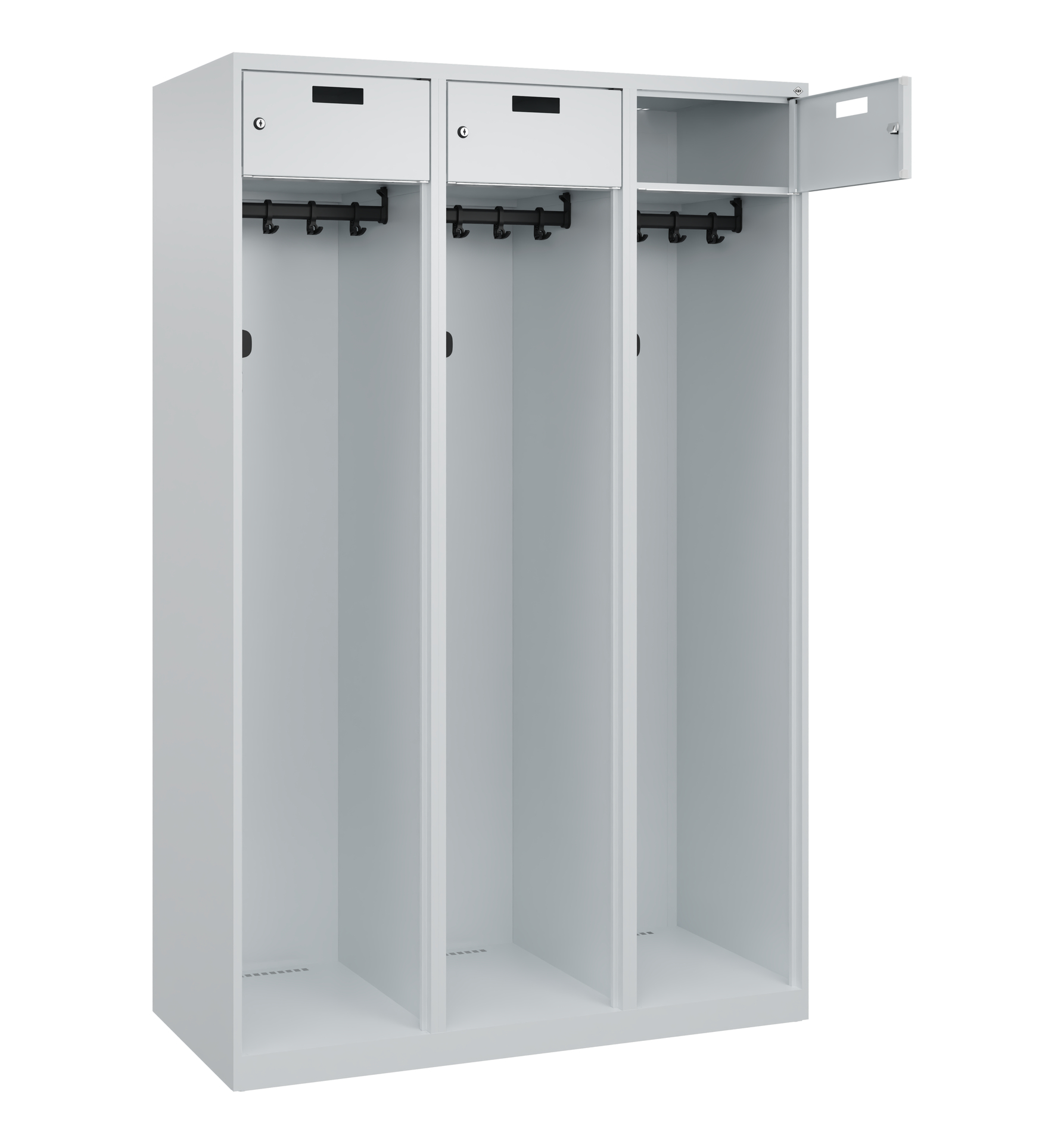 C+P Feuerwehrspind Praktus, 3 Abteile, 1850x1200x5