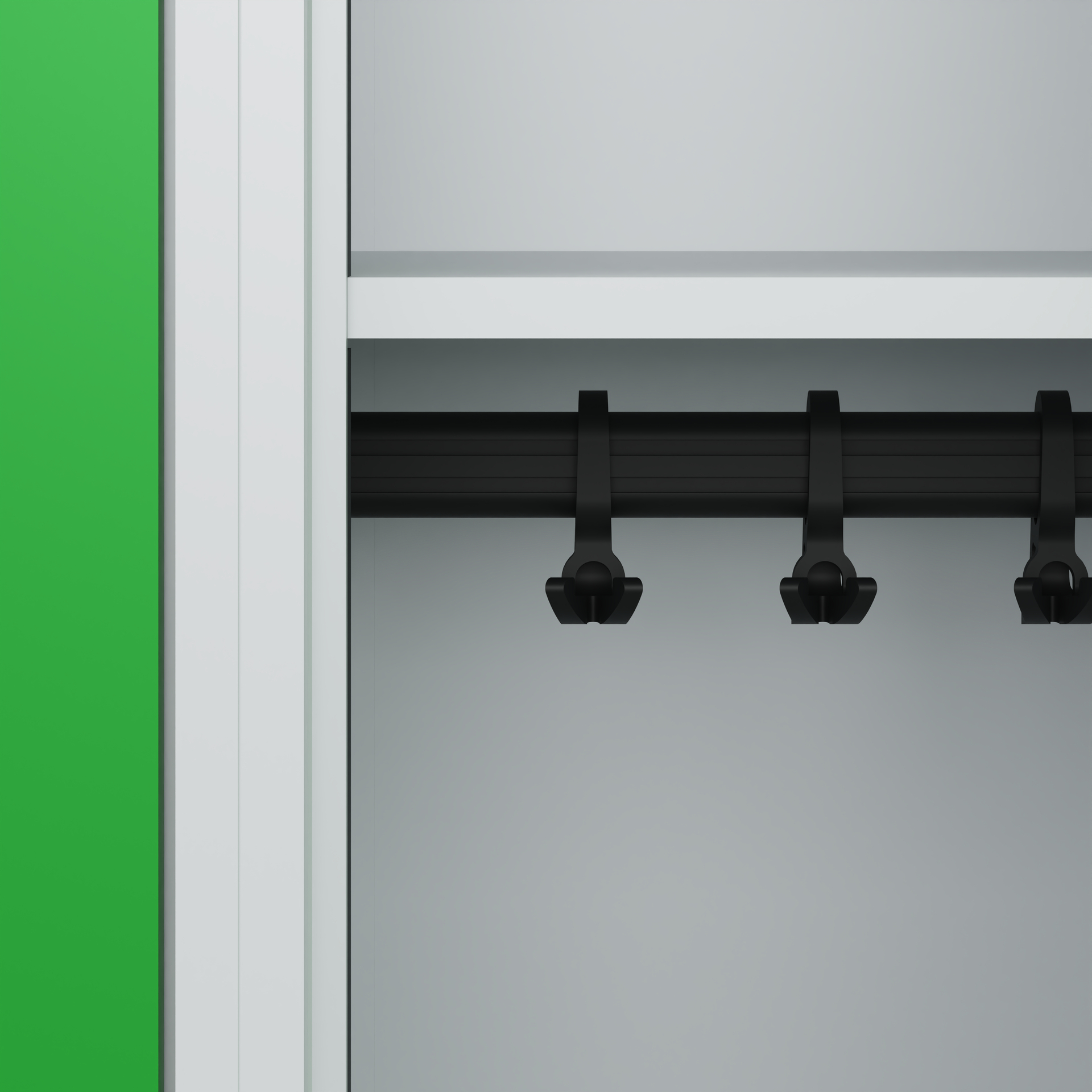 C+P Spind Evolo PLUS, Bank, 3 Abteile, 2120x900x81