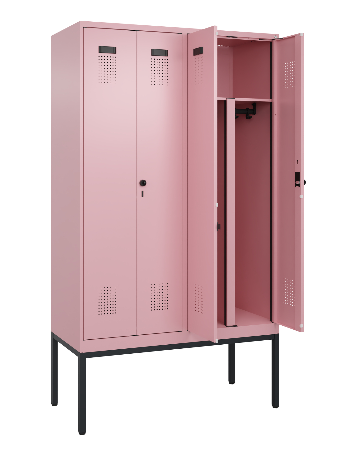 C+P PSA Doppel-Spind Evolo PLUS, Gestell, 4 Abteil