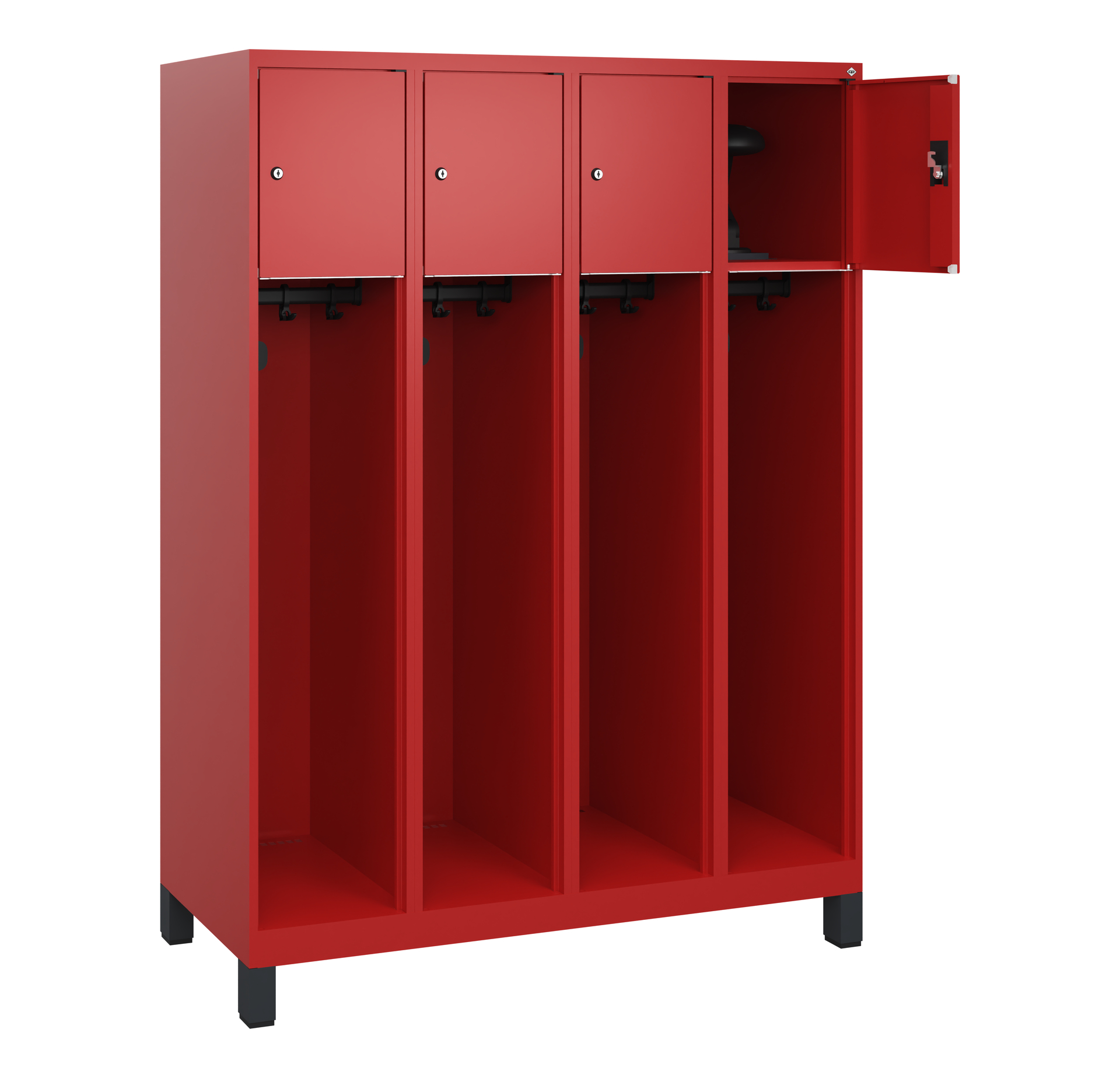 C+P Feuerwehrspind Youngster, 4 Abteile, 1530x1200