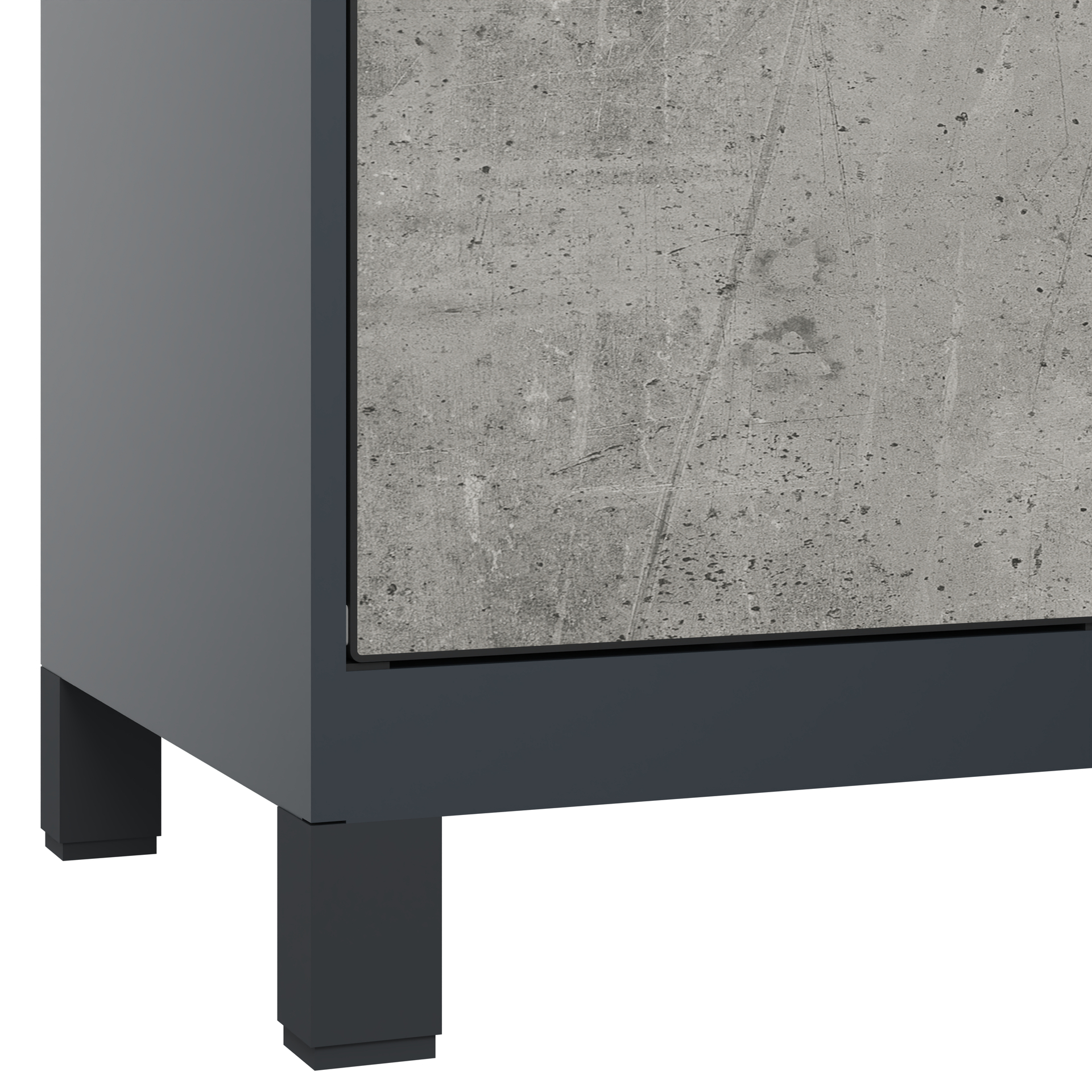 C+P Schlie�fachschrank Evolo PLUS, F��e, 6 F�cher, 1950x800x500mm