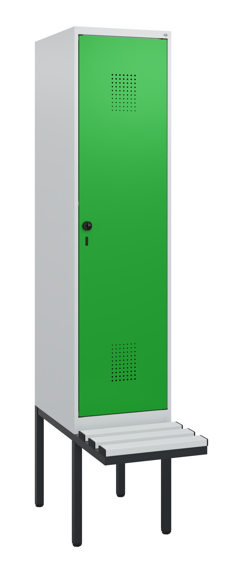 C+P Spind Evolo PLUS, Bank, 1 Abteil, 1950x400x815
