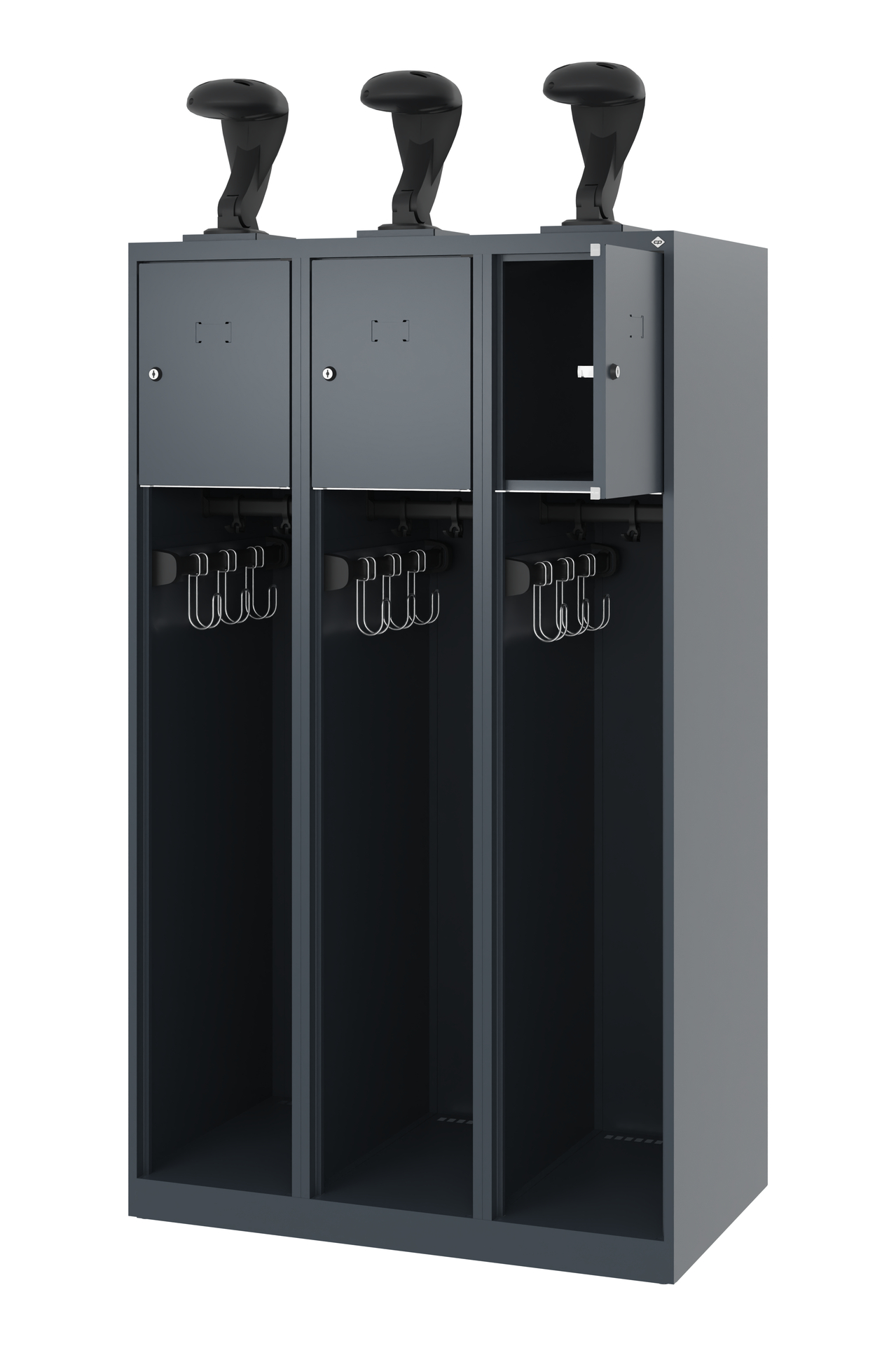 C+P Feuerwehrspind YOUNGSTER, 3 Abteile, H1530B300