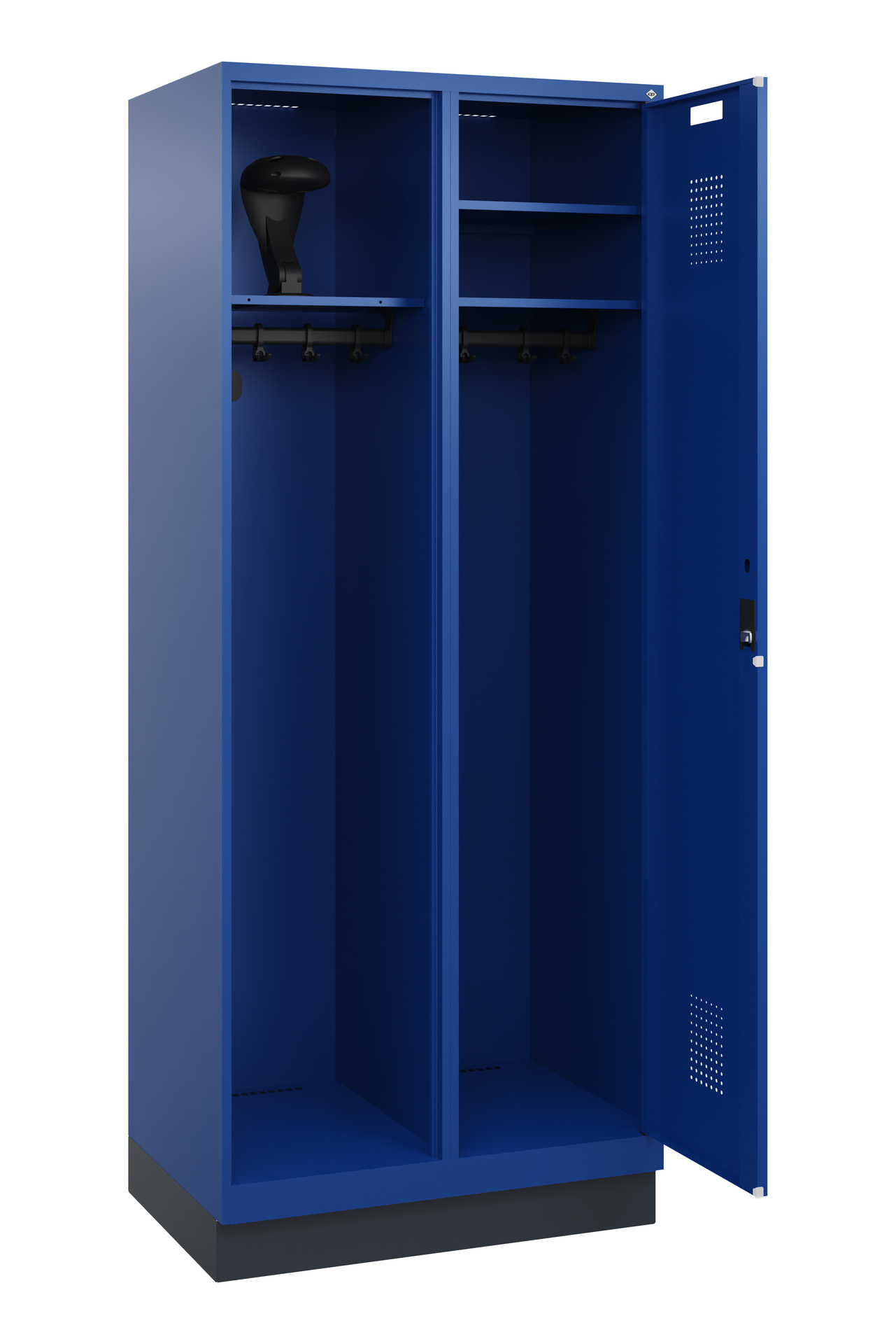 C+P Feuerwehrspind Kombi, 1 Abteil, 1850x800x500mm