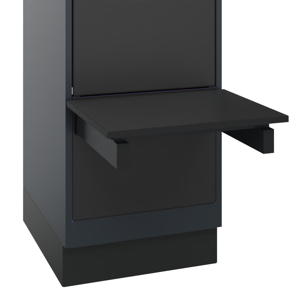 C+P Spind Evolo PLUS, Bank, 1 Abteil, 1950x400x815mm