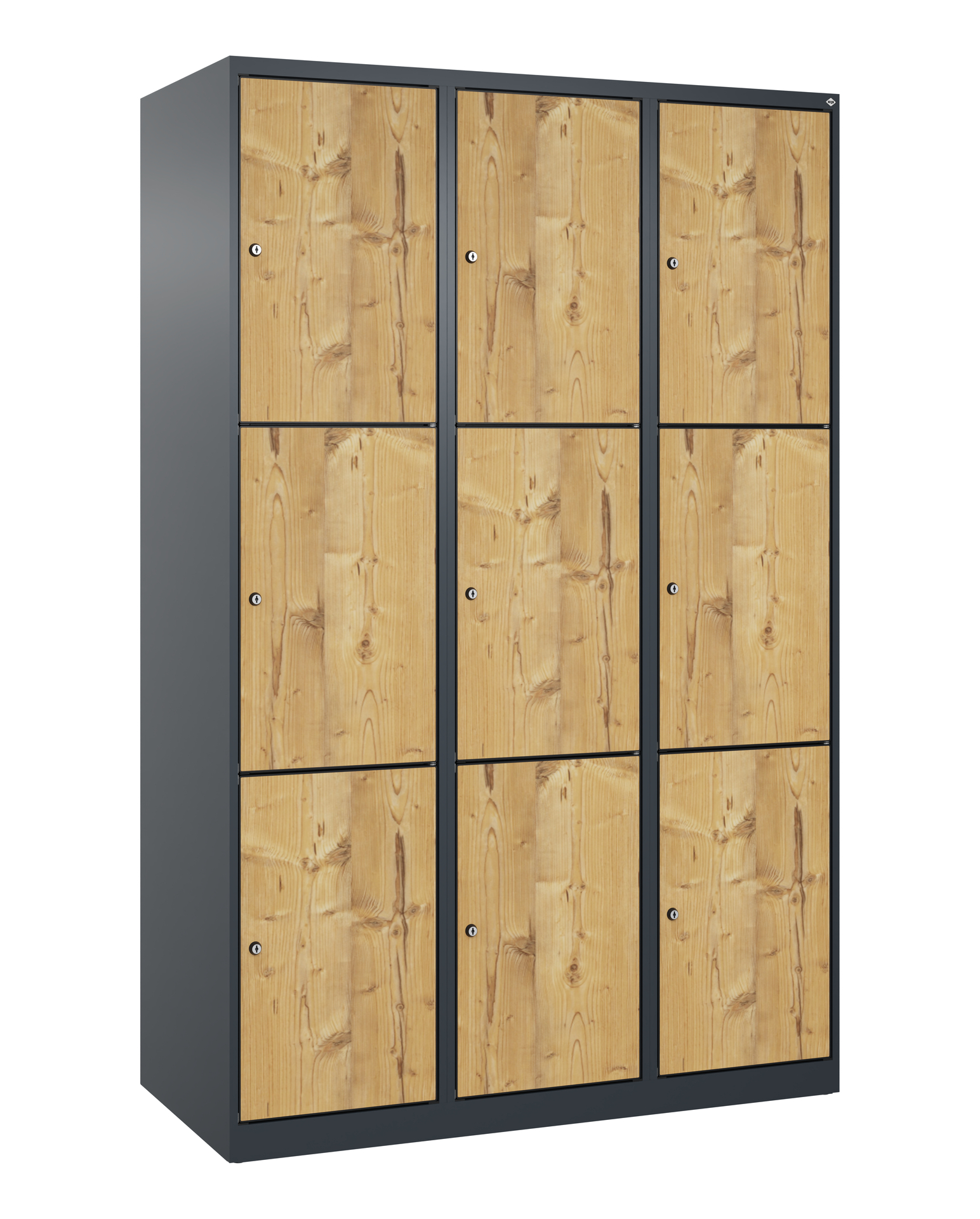C+P Schlie�fachschrank Evolo PLUS, 9 F�cher, 1850x1200x500mm