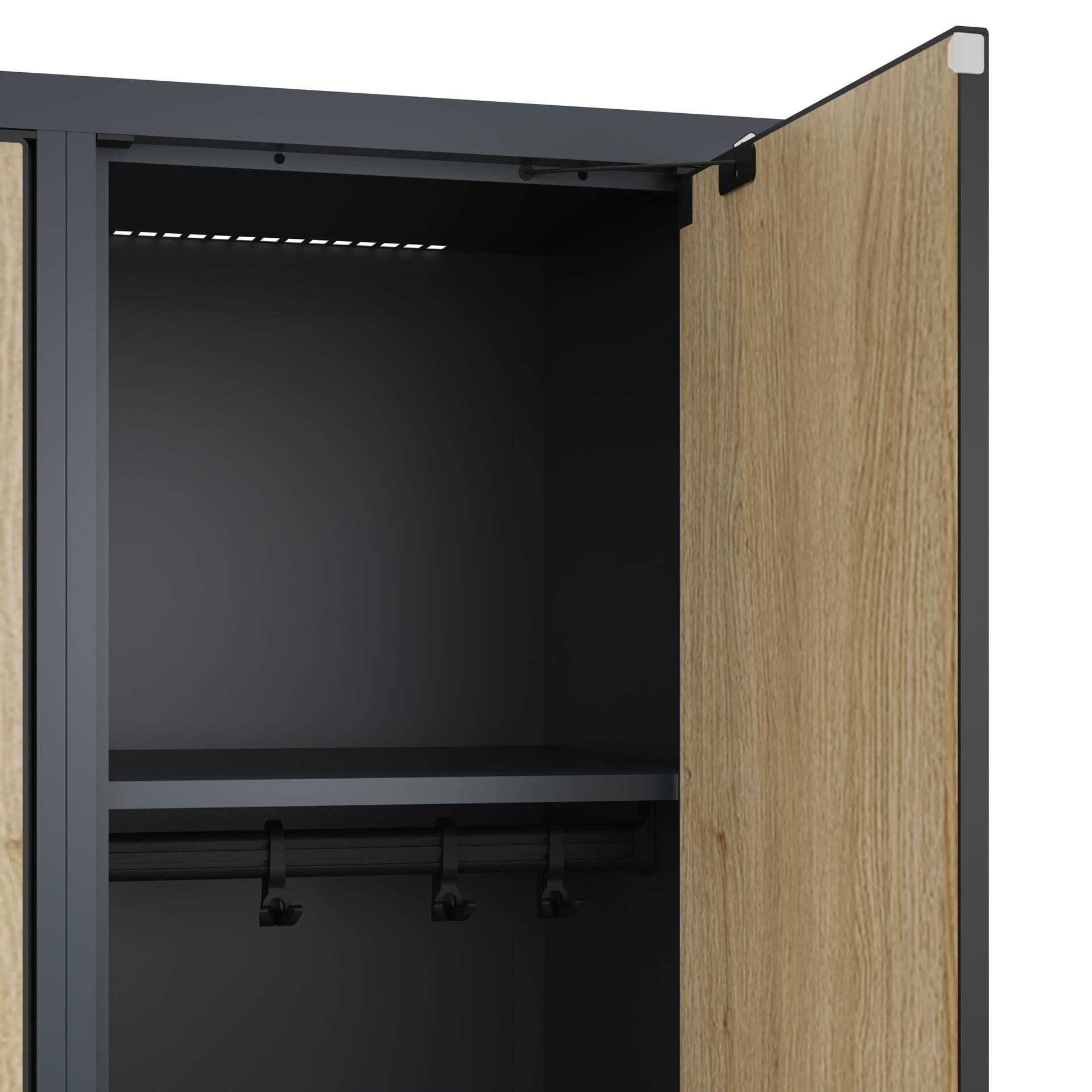 C+P Spind Evolo PLUS, Sockel, 1 Abteil, 1630x400x500mm